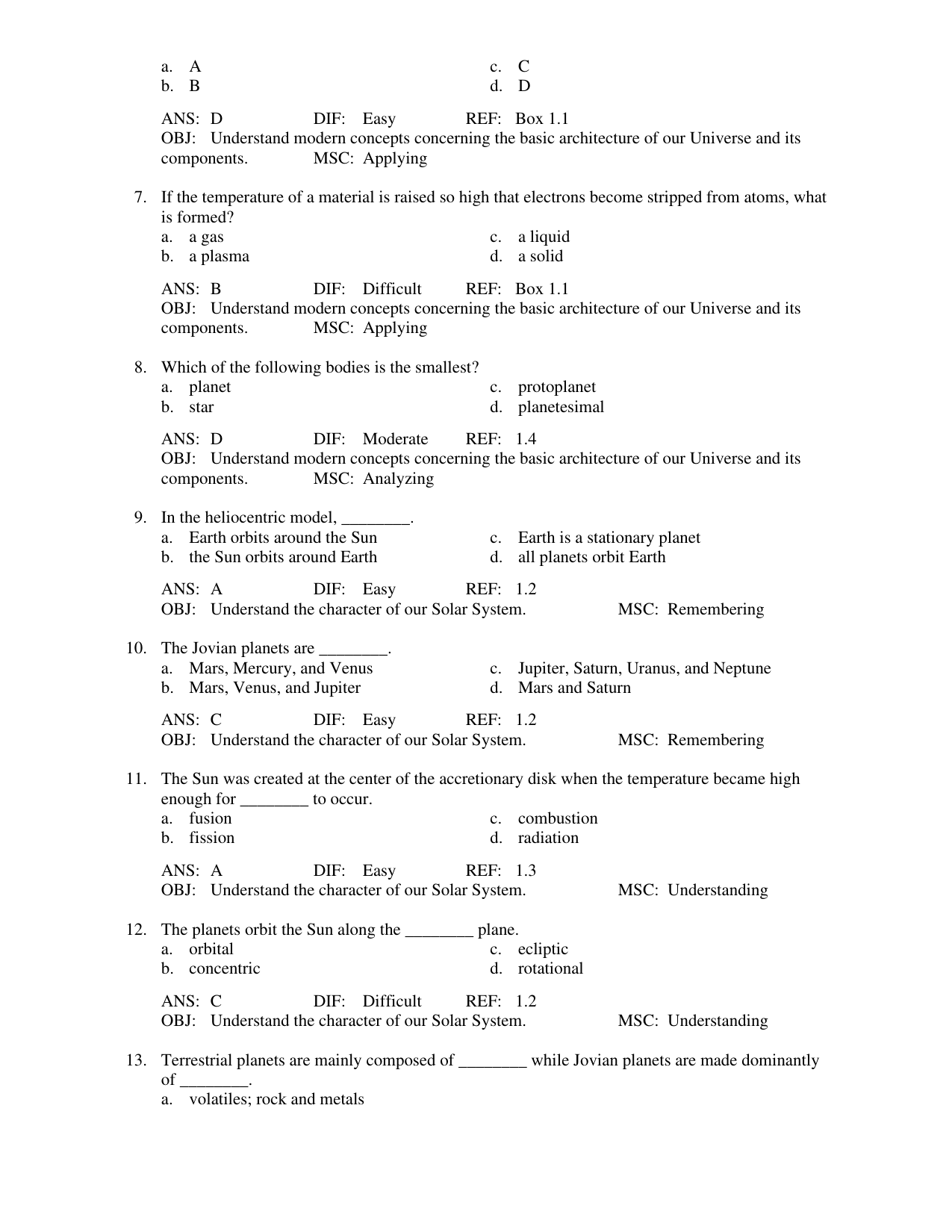 Essentials of Geology 5th Edition TEST BANK