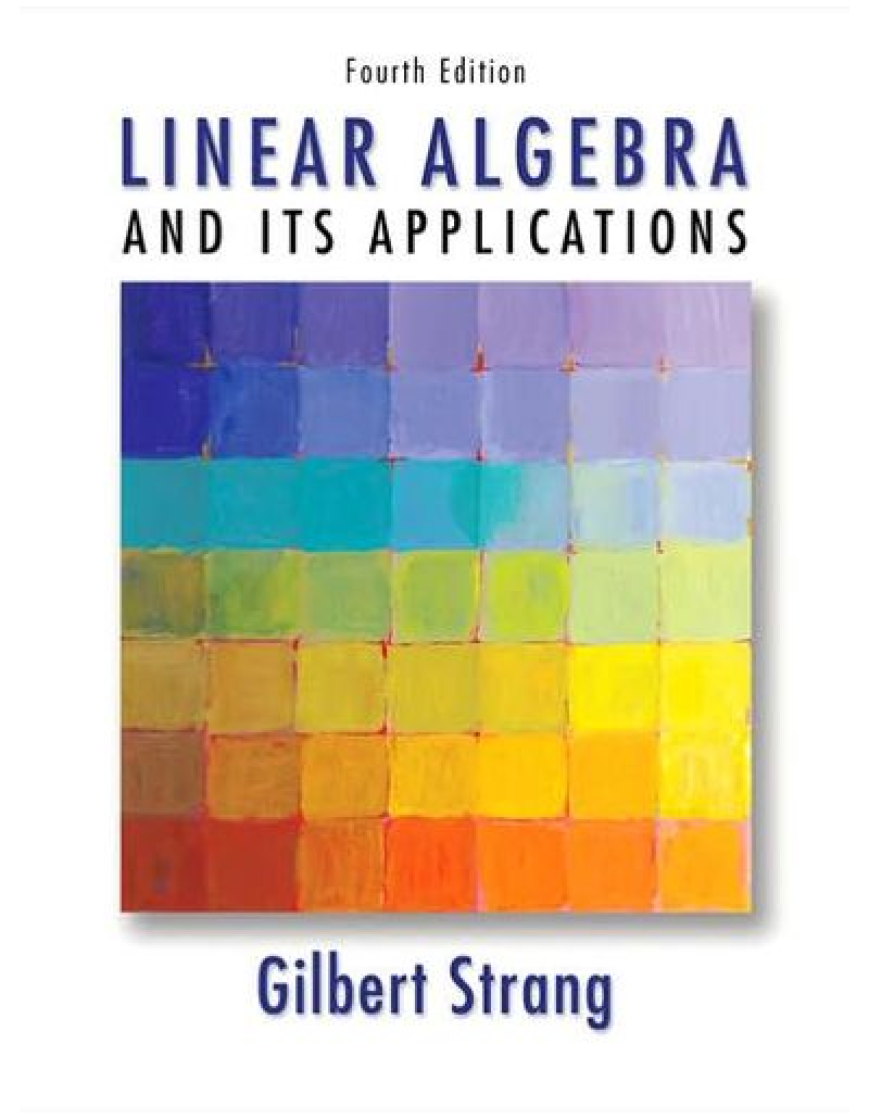 Linear Algebra and Its Applications 4th Edition Test Bank