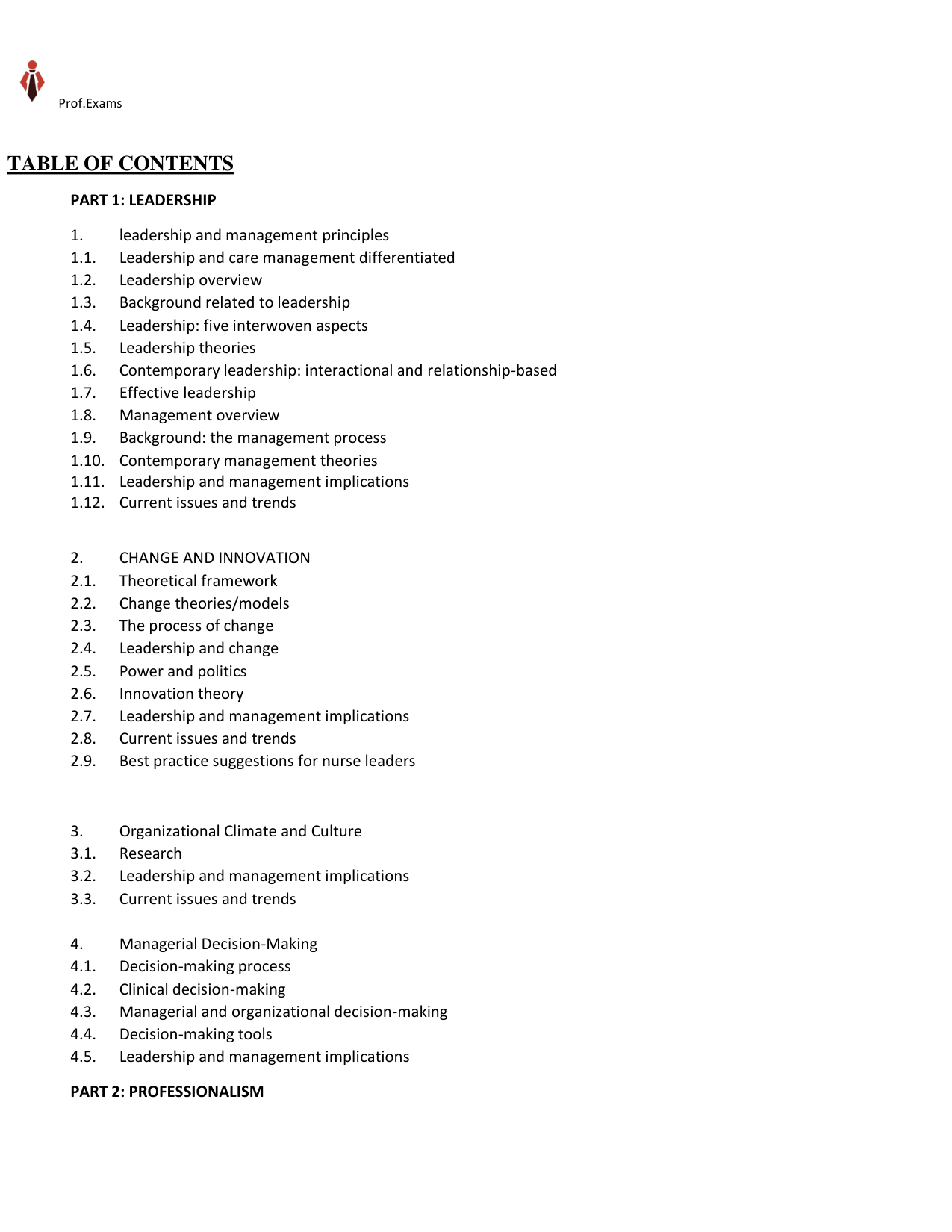Leadership & Nursing Care Management, 7th Edition TEST BANK IMG-3