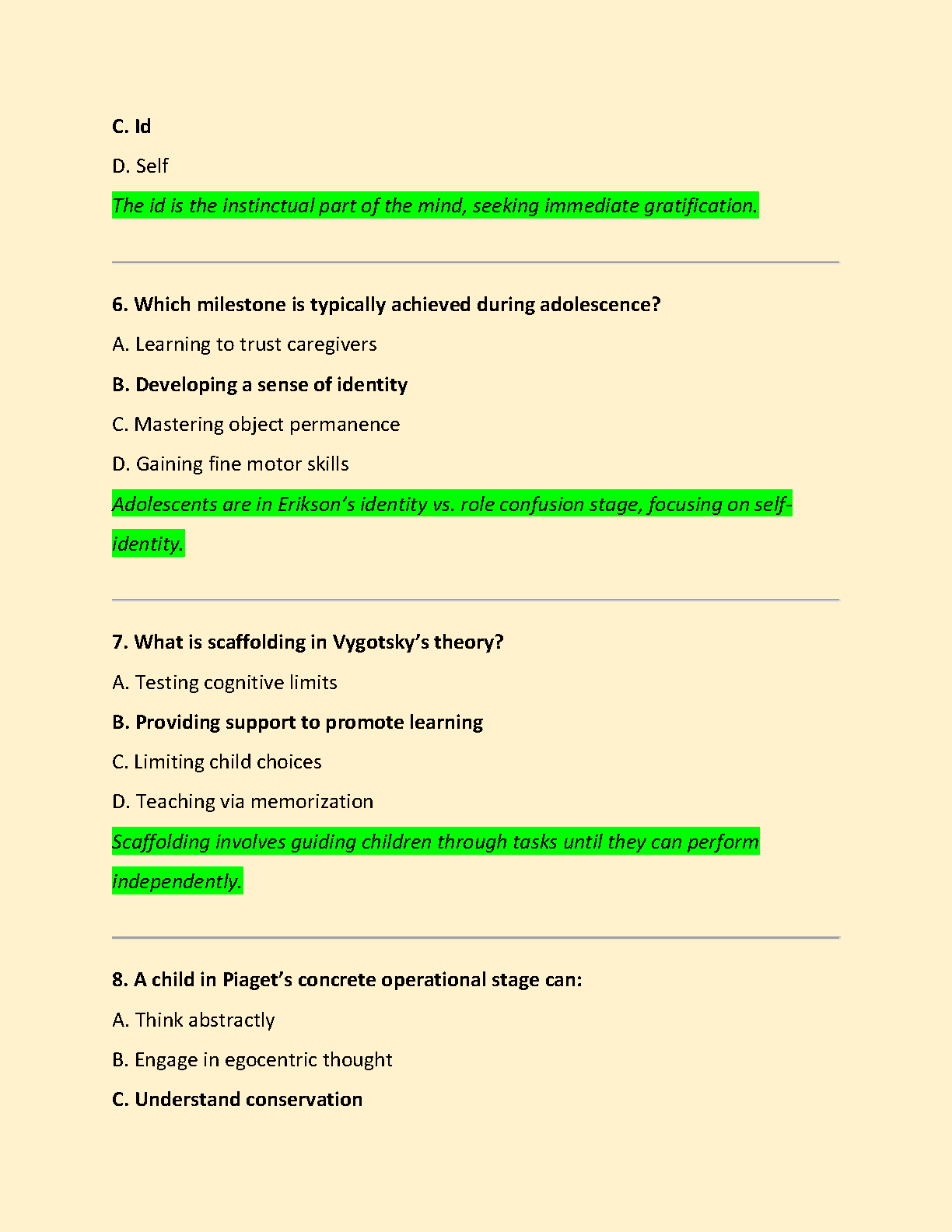WGU C273 Human Growth Development Exam Questions Answers 2025 IMG-3