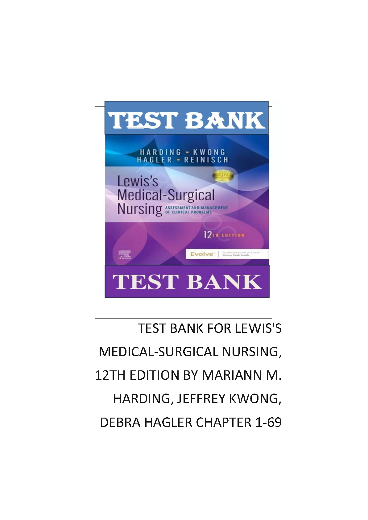 Medical Surgical Nursing Test Bank 12th Edition Questions IMG-1