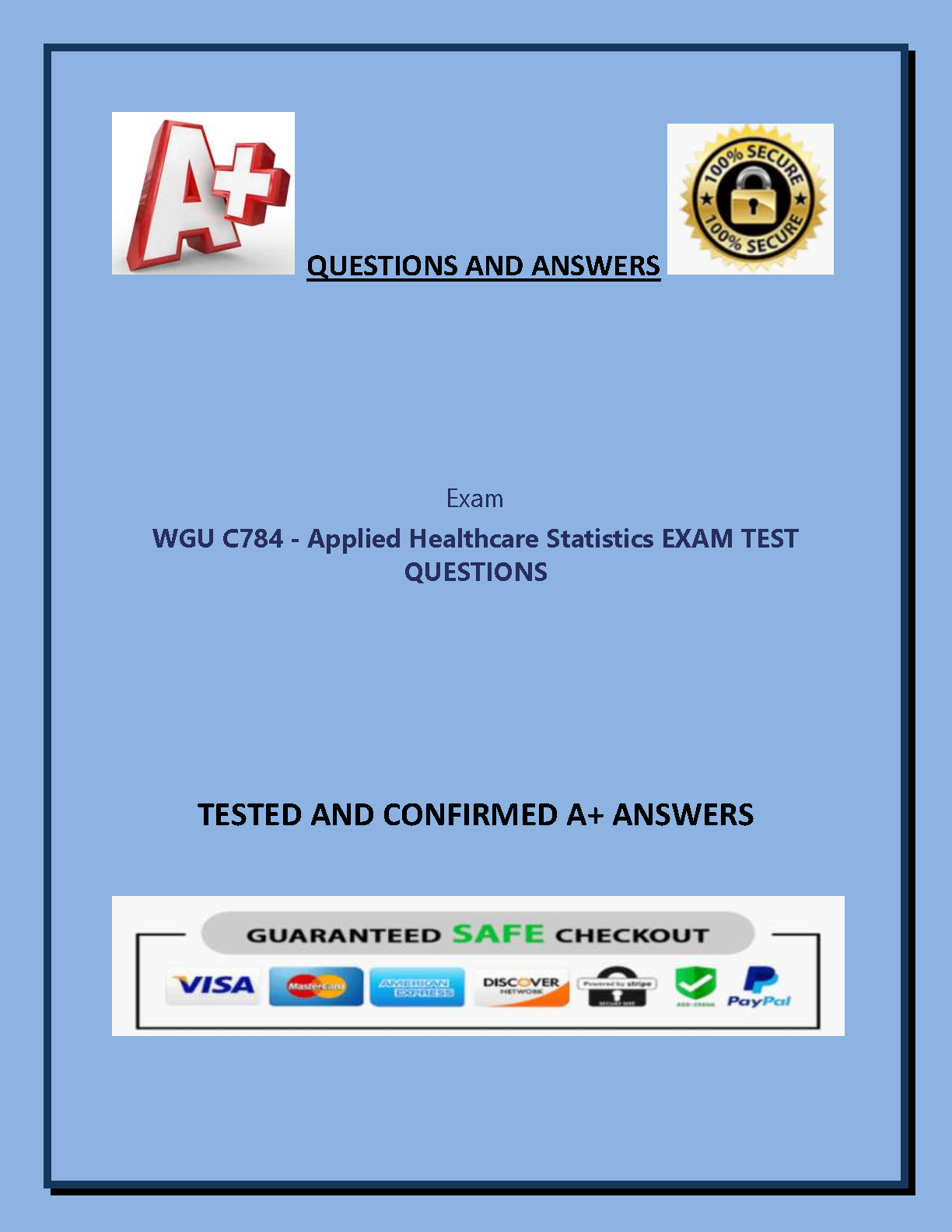 WGU C784 Statistics Test Bank | Triola 2nd Ed Solutions IMG-1