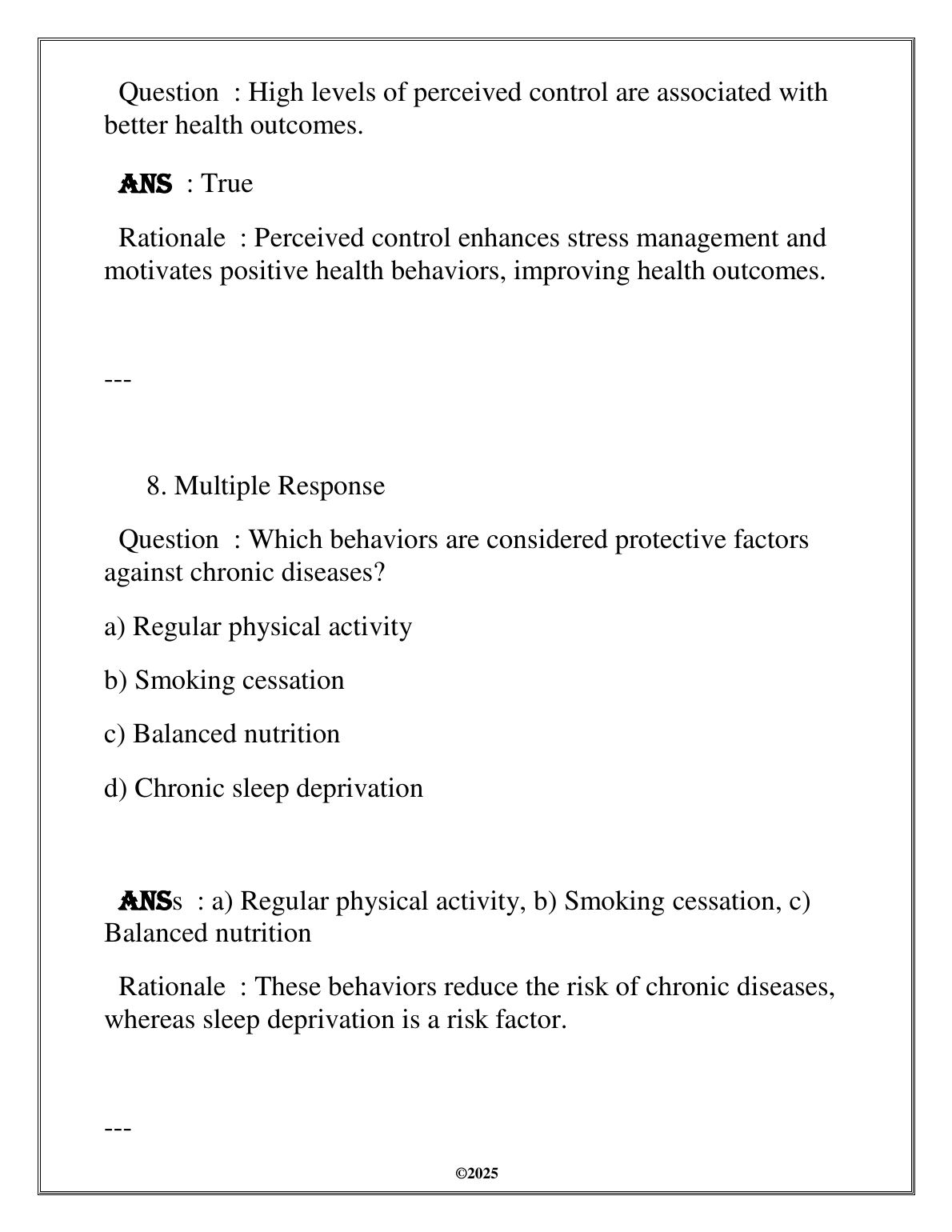 WGU HLTH 4350 Health Psych Test Bank 2025 FA Guide