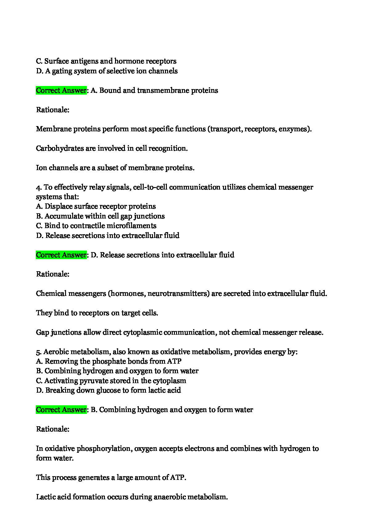 Pathophysiology Test Bank 2026/27 Porth 4e Verified Answers IMG-3