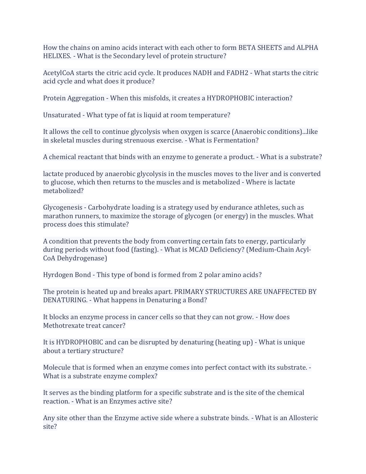 WGU Biochem OA Review 2025 | Study Guide & Exams Prep IMG-1