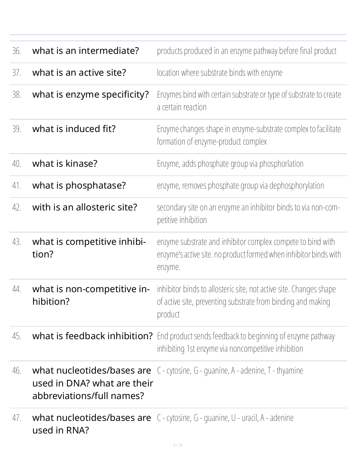 WGU C785 Biochemistry Study Guide 2025 IMG-1