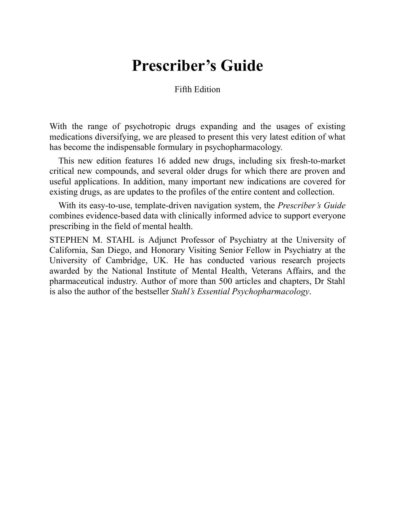Stahl's Essential Psychopharmacology: Prescriber's Guide IMG-3