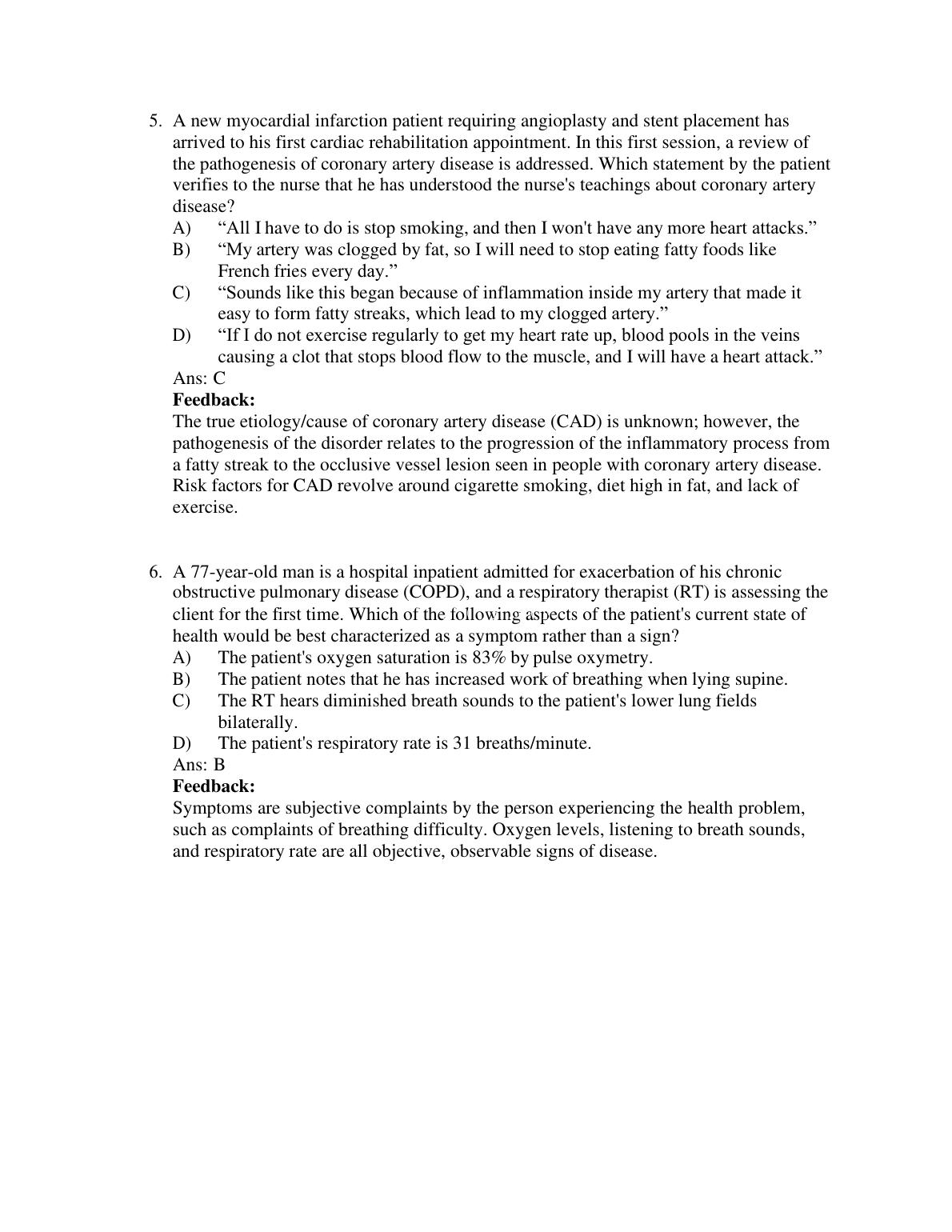 Pathophysiology Test Bank 2026/27 | Porth Essentials 5e IMG-1