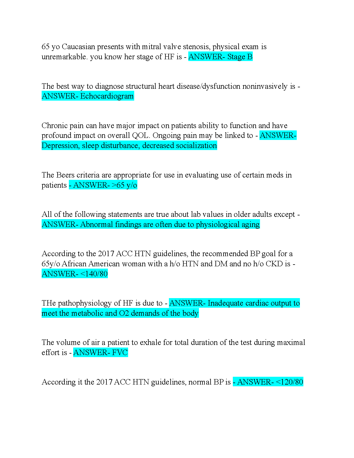 NR 601 Midterm Exam Test Bank 150 Verified Answers