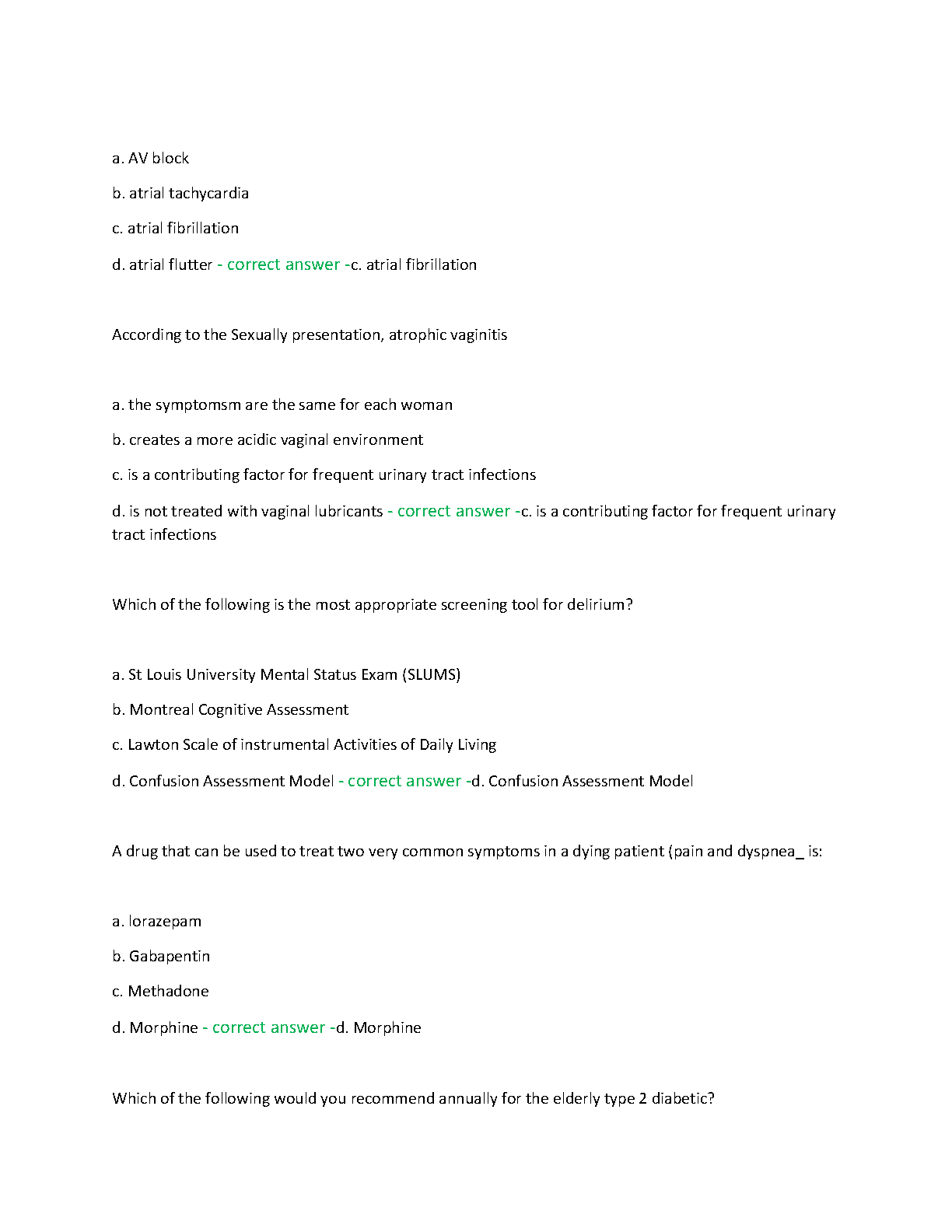 NR 601 FNP Final Exam Questions and Answers 2026 2027 Guide