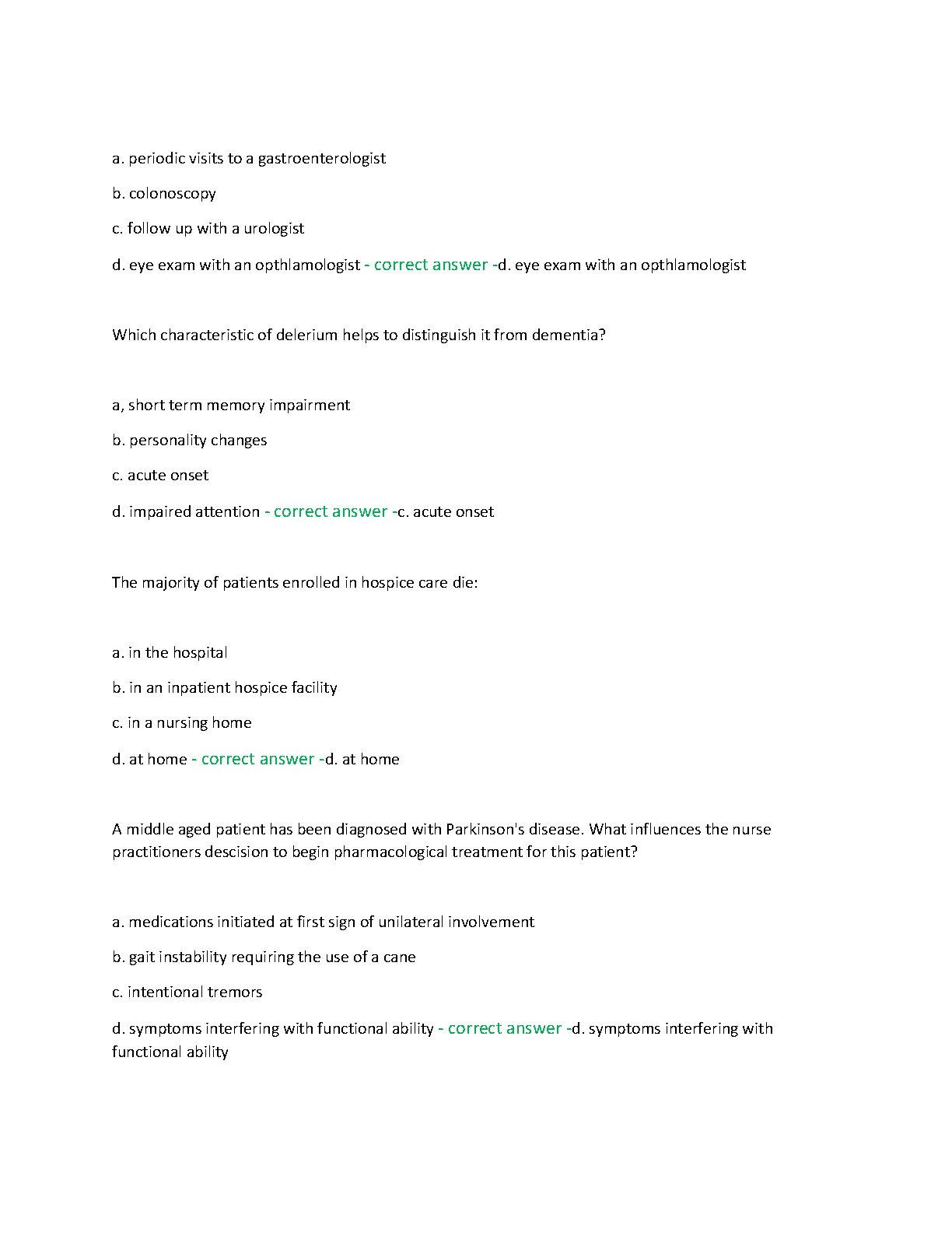 NR 601 FNP Final Exam Questions and Answers 2026 2027 Guide IMG-3