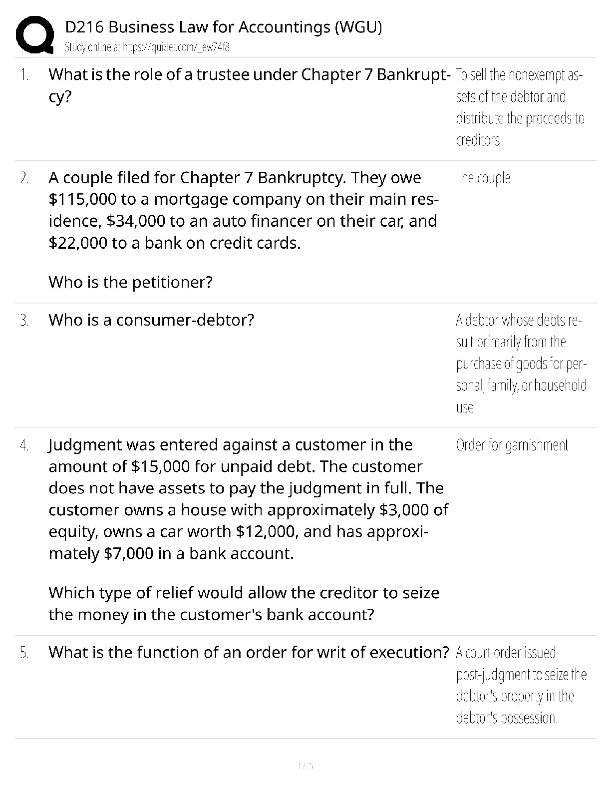 WGU D216 Business Law Test Bank 2025 IMG-1