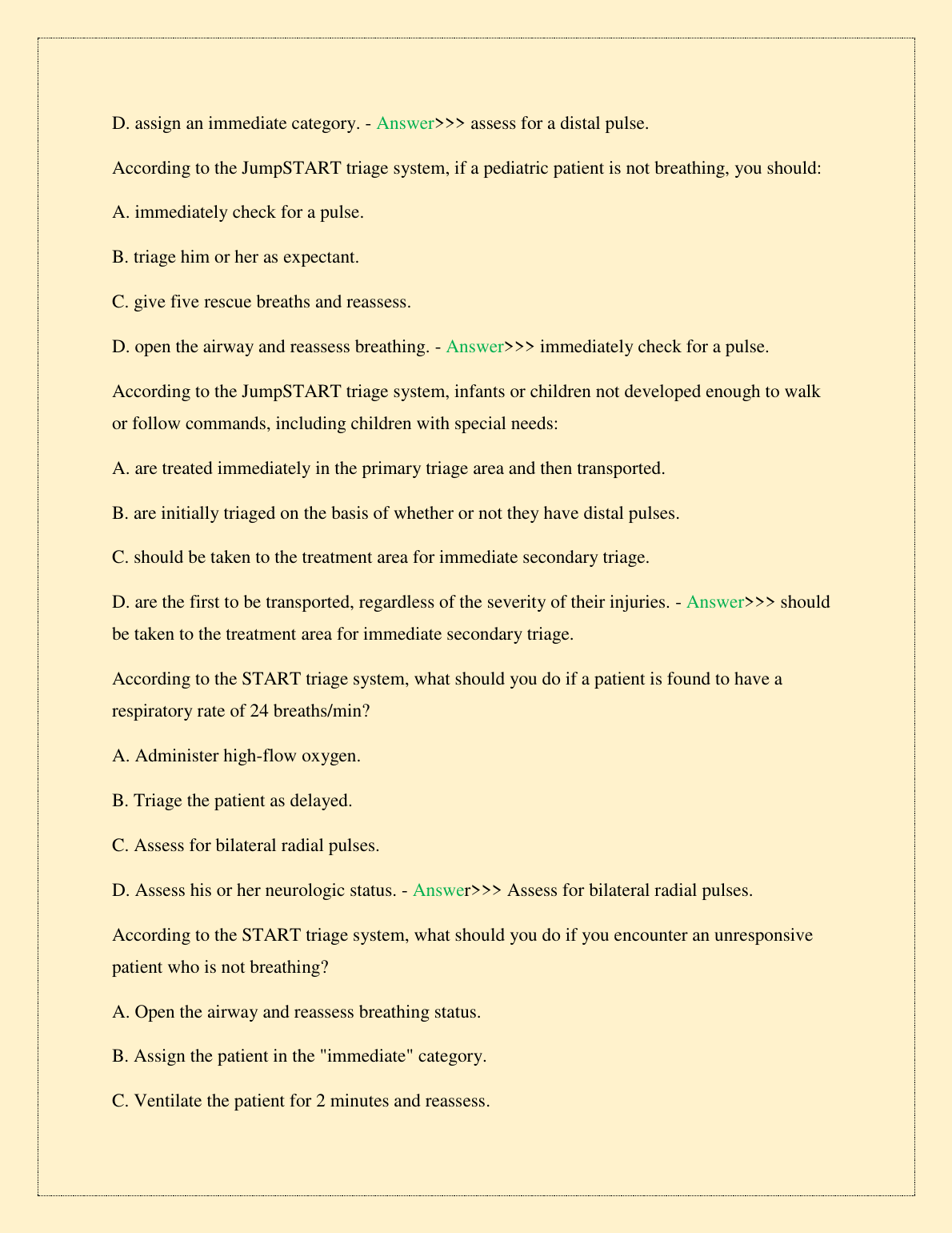EMT Incident Mgmt Test Bank Ch 39 AAOS 12th Ed IMG-1