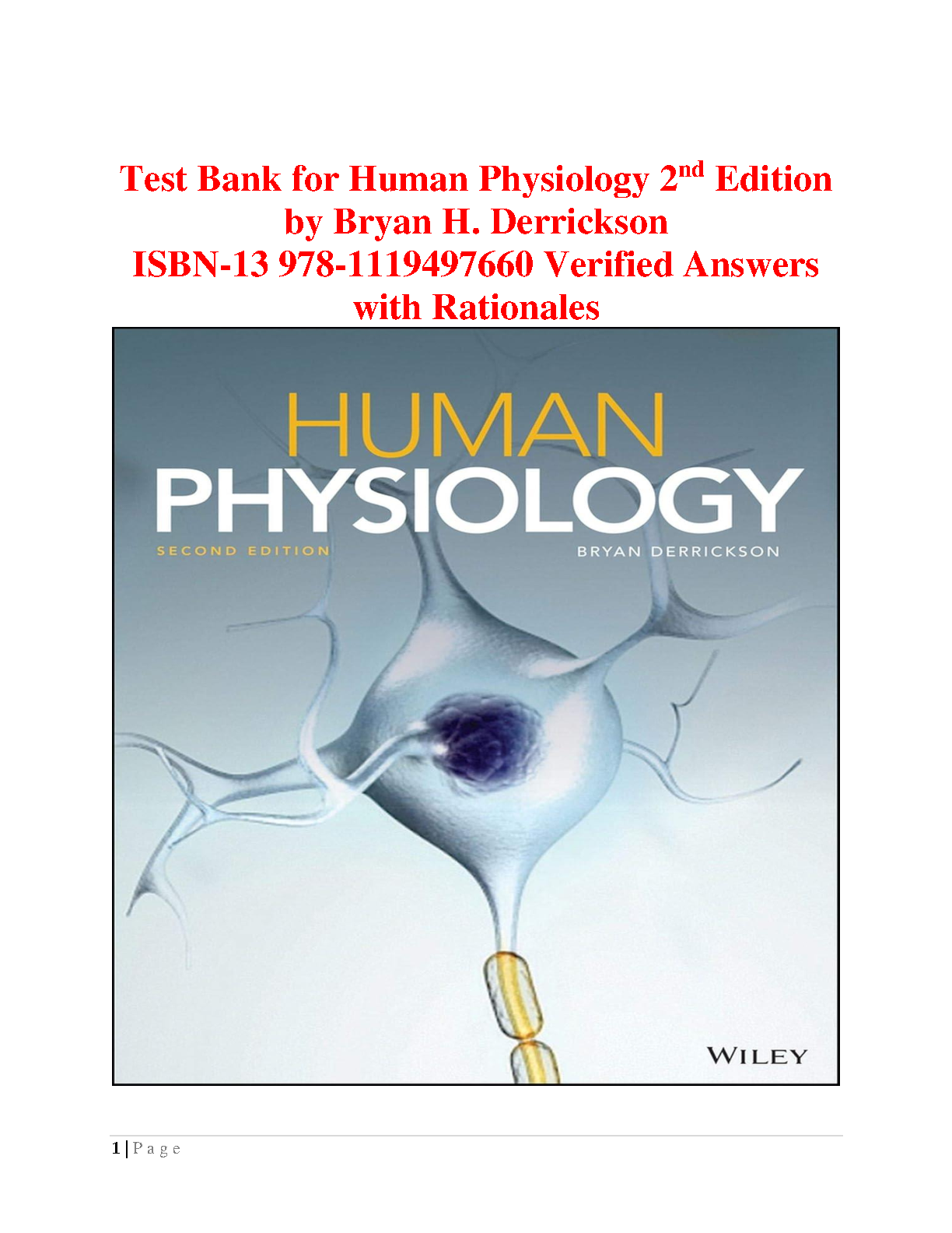 Human Physiology, 2nd Edition IMG-1