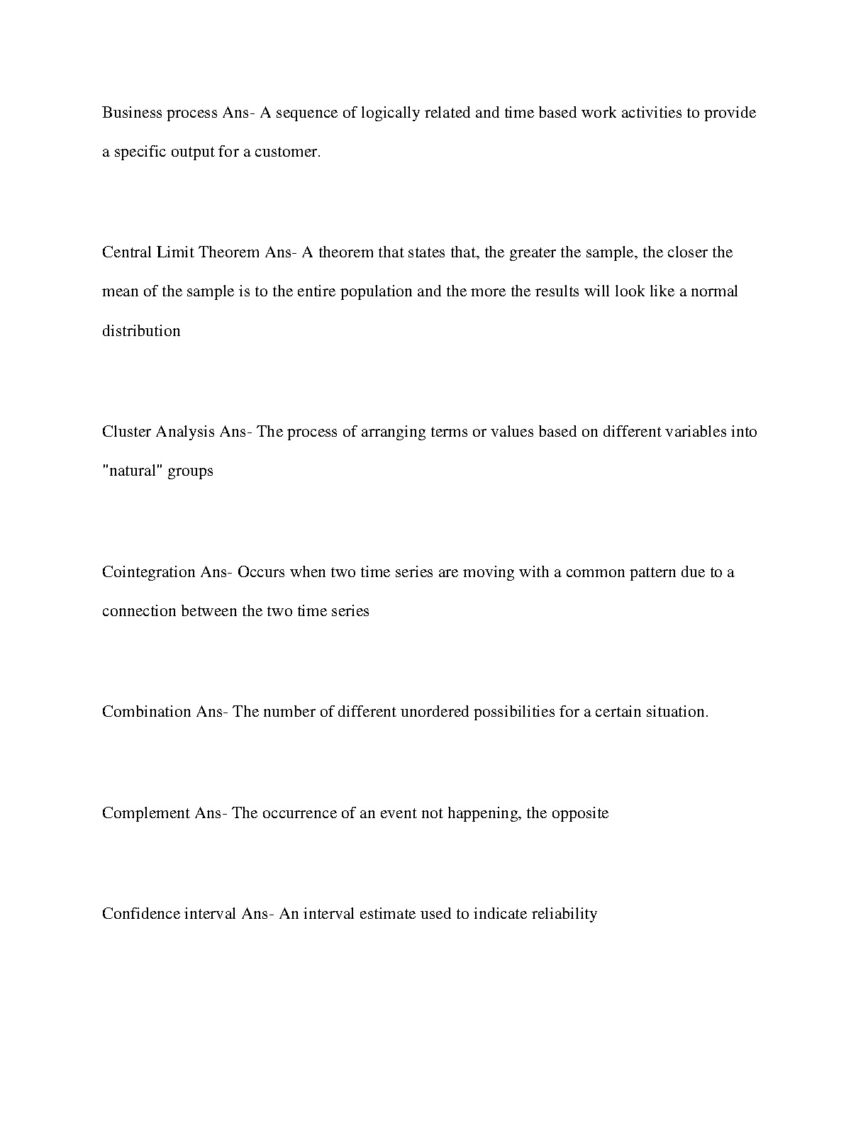 WGU C207 Data Driven Decisions: Complete Exam Solutions 2026-2027 IMG-3