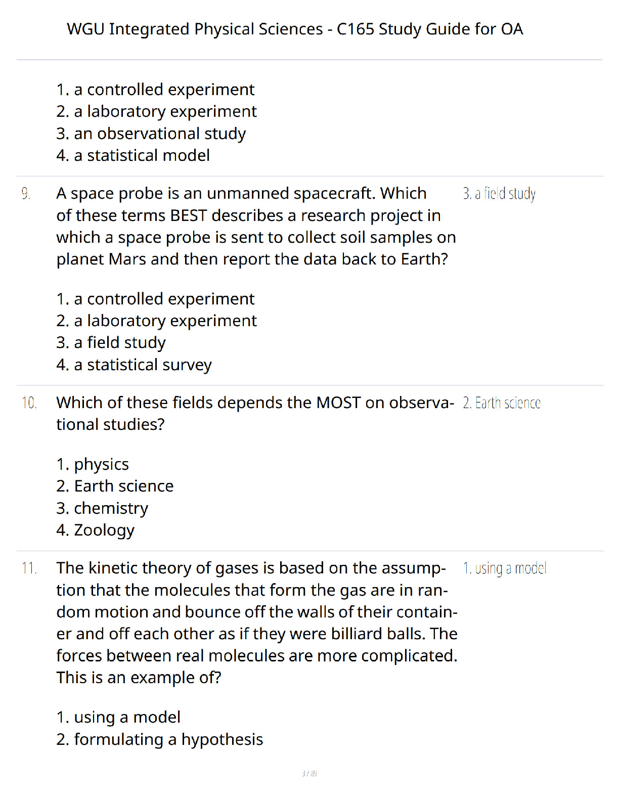 WGU C165 Physical Sciences OA Study Guide IMG-3