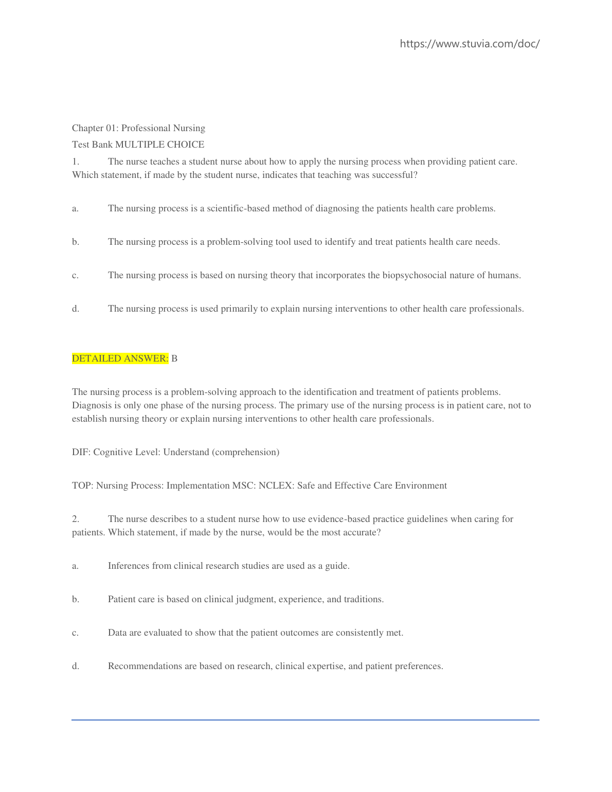 Lewis Med Surg Nursing 11e Test Bank 2026/27 IMG-1