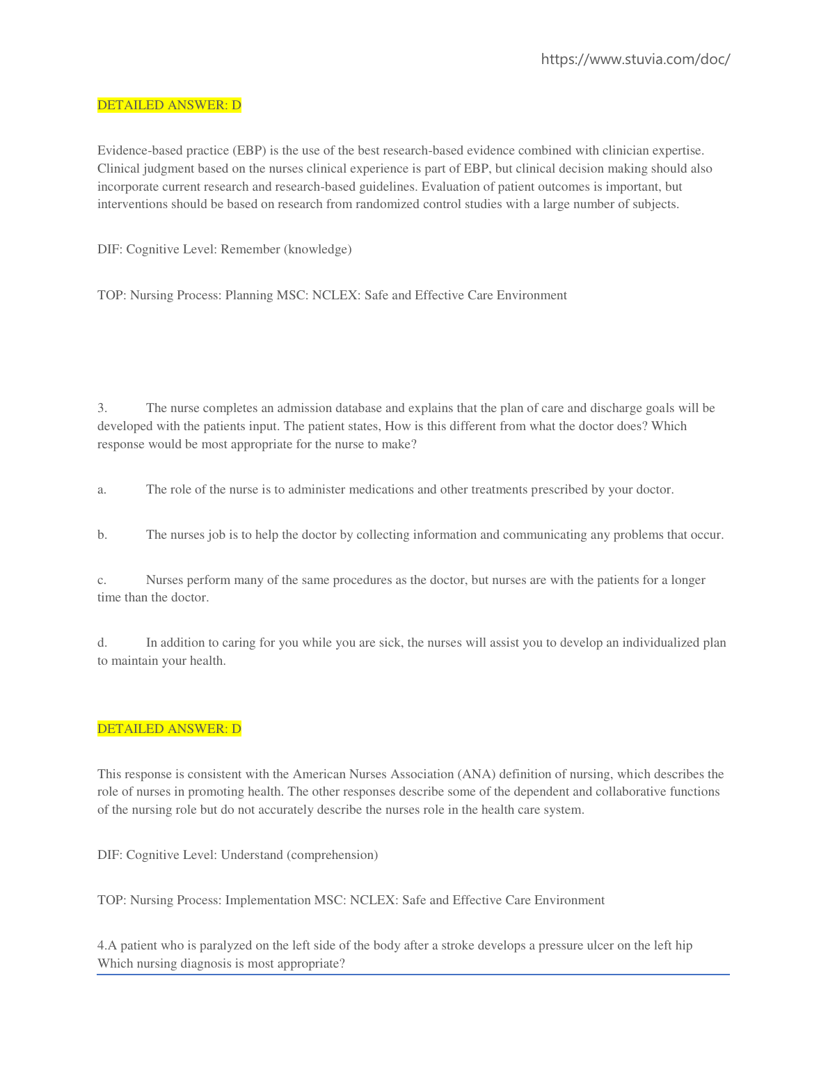Lewis Med Surg Nursing 11e Test Bank 2026/27