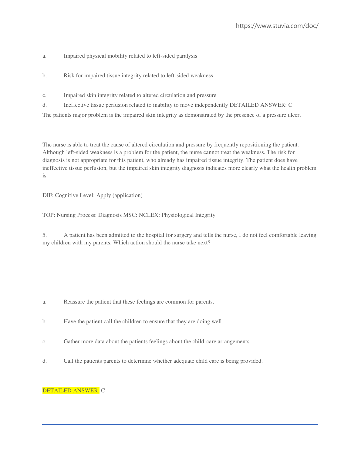 Lewis Med Surg Nursing 11e Test Bank 2026/27 IMG-3