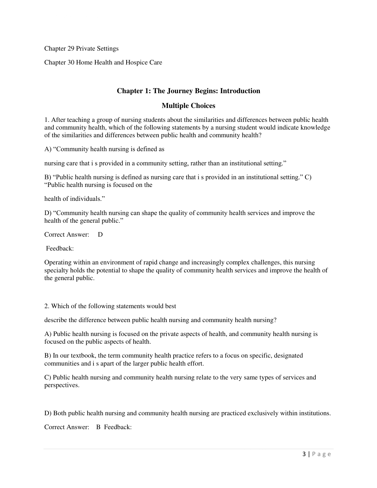 Community and Public Health Nursing 10th Edition IMG-3