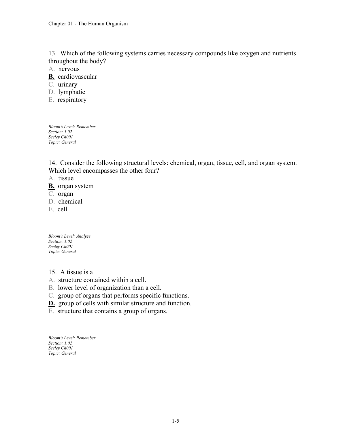Seeley Anatomy Physiology 9e Test Bank 2026/27 Practice IMG-3