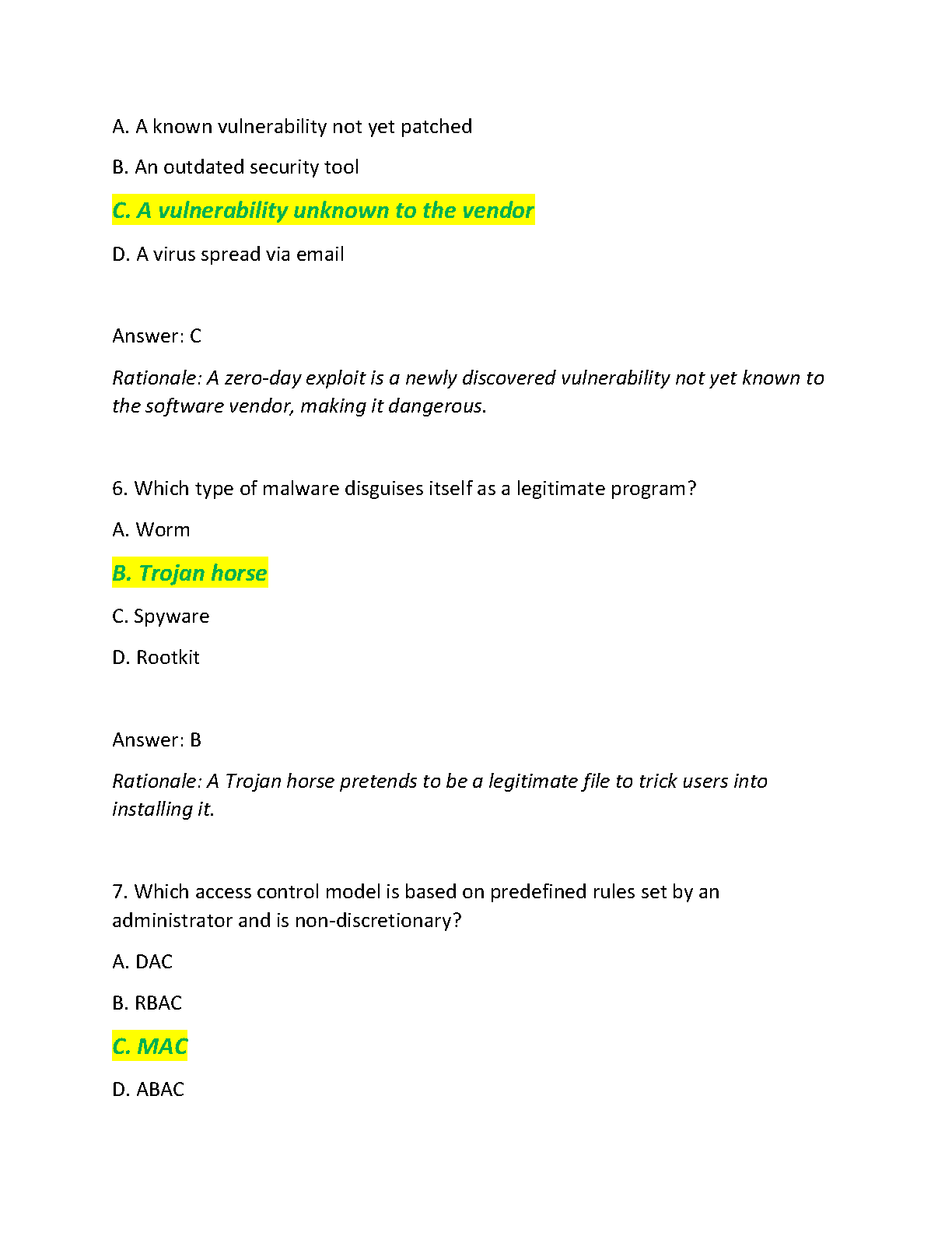 WGU C836 Info Security Exam Q&A 2025 Study Guide IMG-3