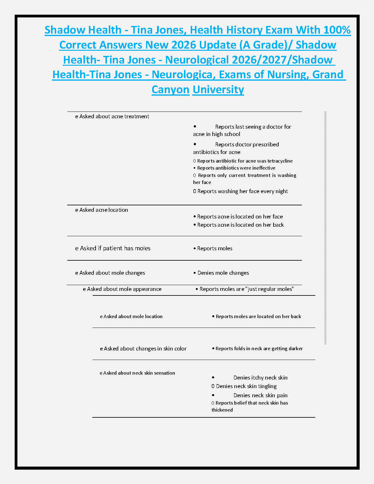 Tina Jones iHuman Answers 2026/27 Study Guide IMG-3