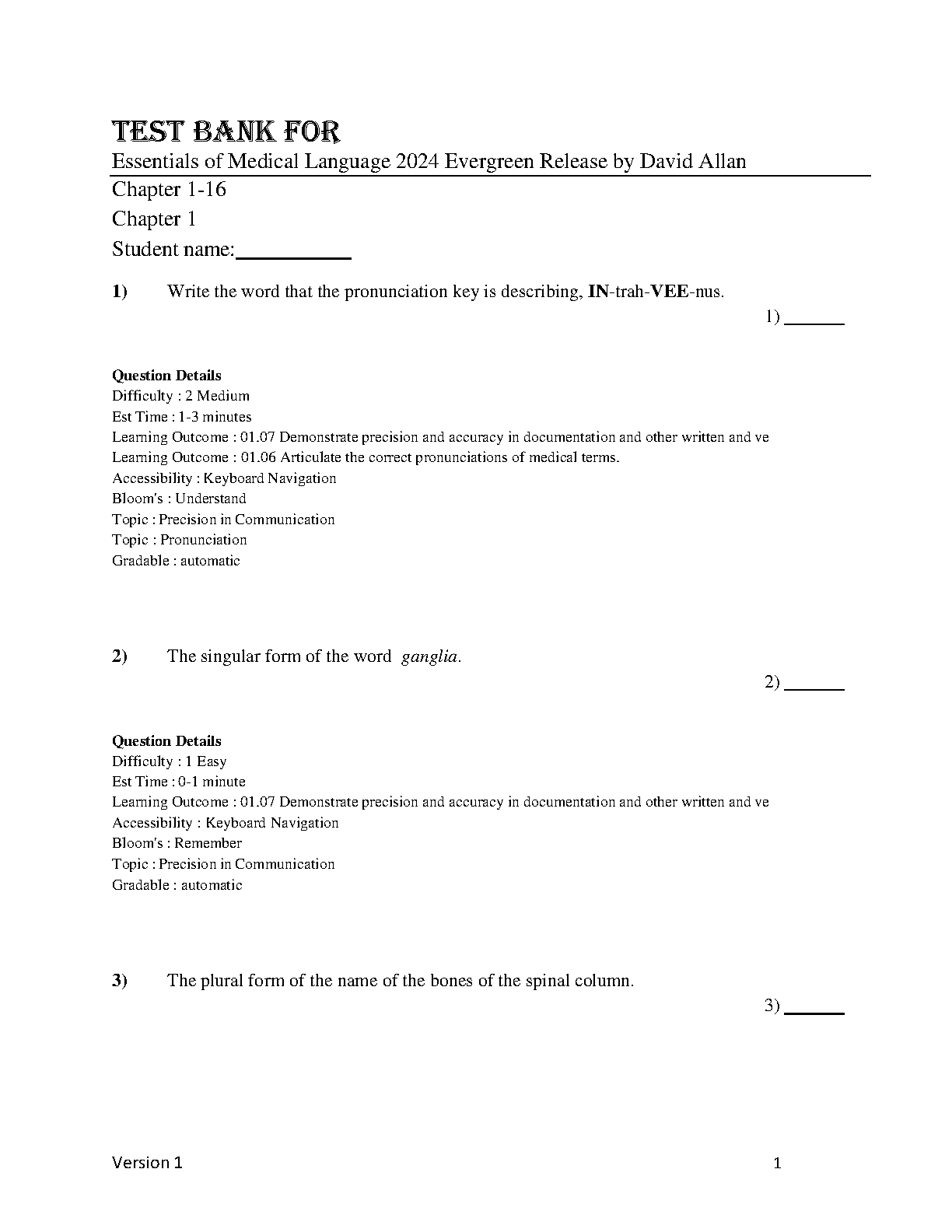 Essentials of Medical Language 2024 Evergreen Release IMG-1