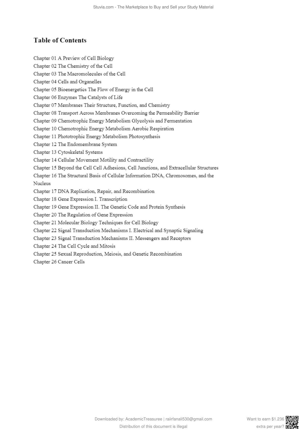 Becker's World of the Cell, 10th Edition