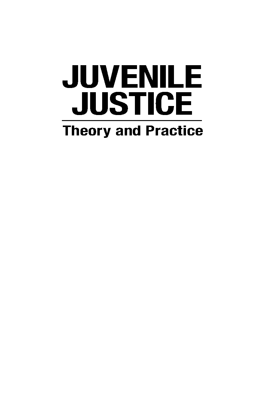 Juvenile Justice Test Bank & Solutions | Roberson CRC Press