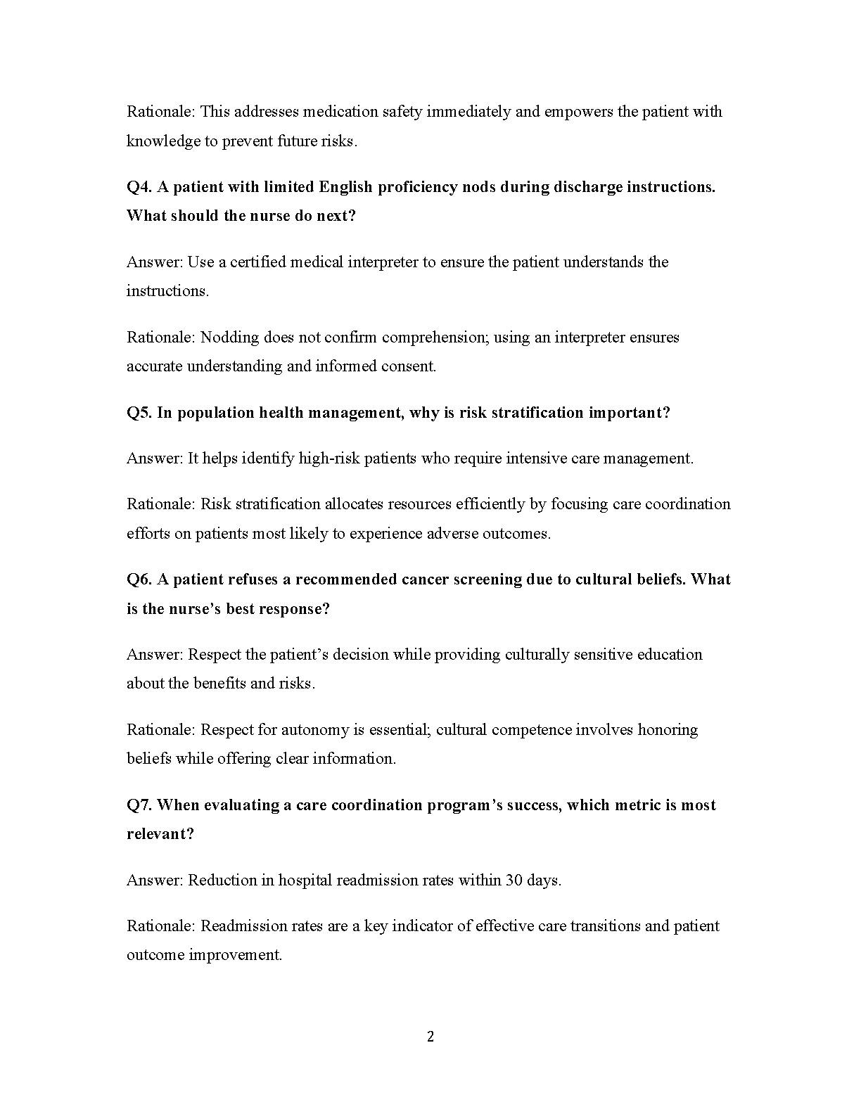 WGU D027 Leadership & Quality Exam Guide 2025 QA