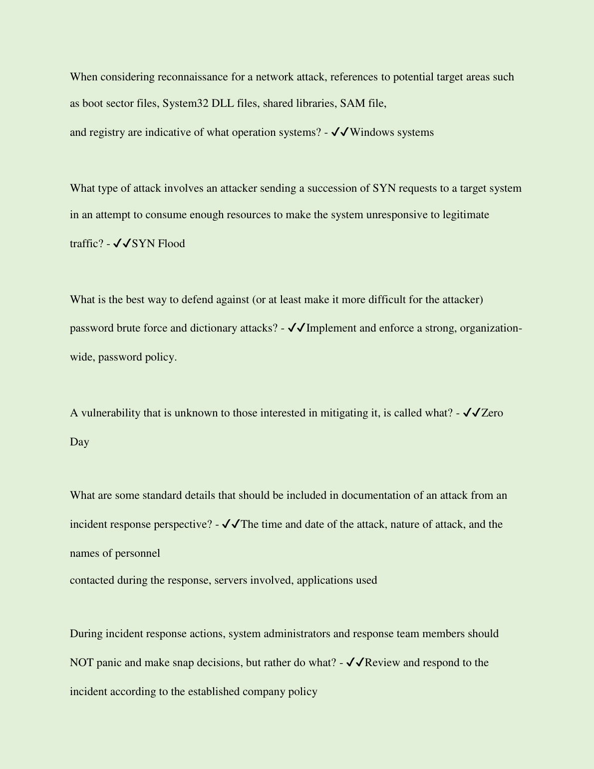 WGU C837 CIW Web Security Study Guide & Exam Prep 2024/2025