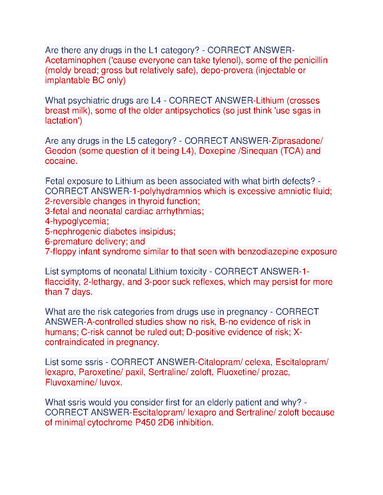 ANCC Psych MHNP Exam Prep 2026-27 Practice Questions & Answers