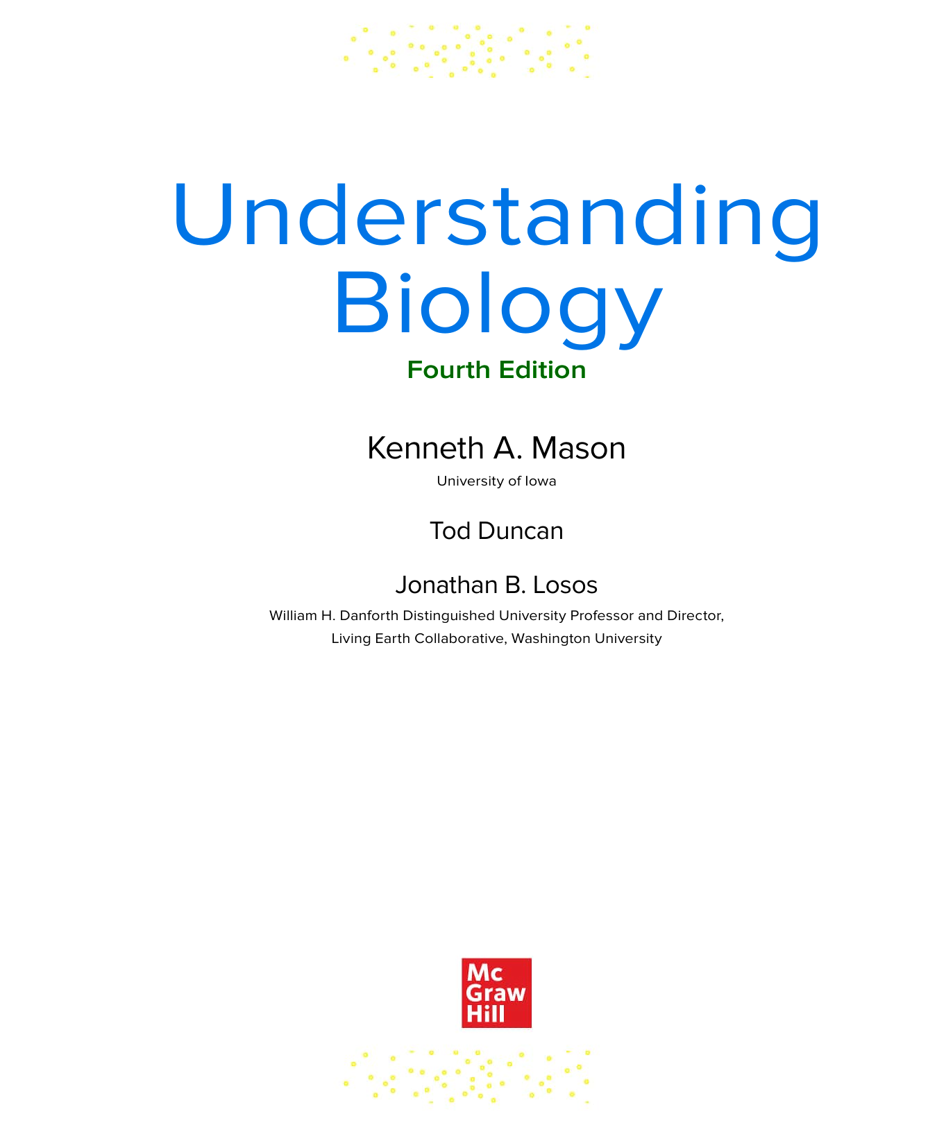 Understanding Biology 4th Edition Test Bank