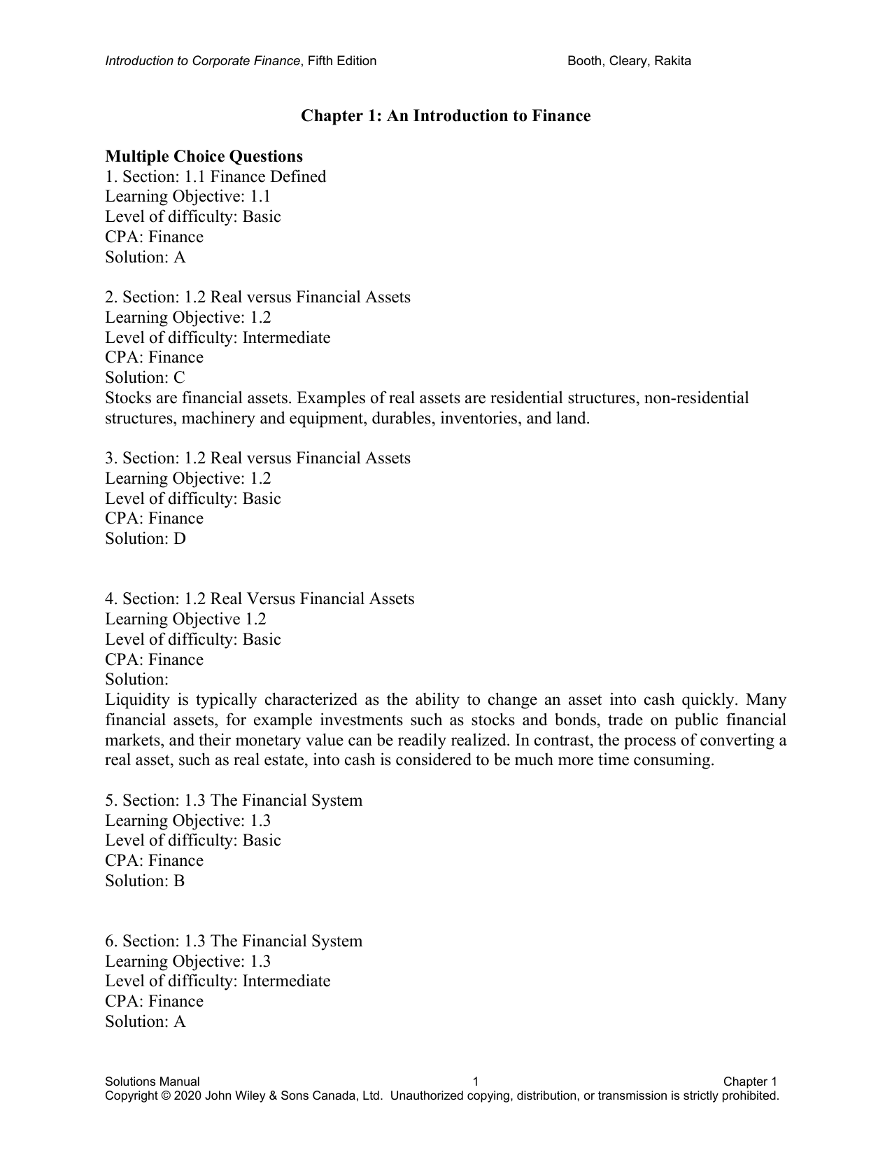Introduction to Corporate Finance, 5th Canadian Edition IMG-3