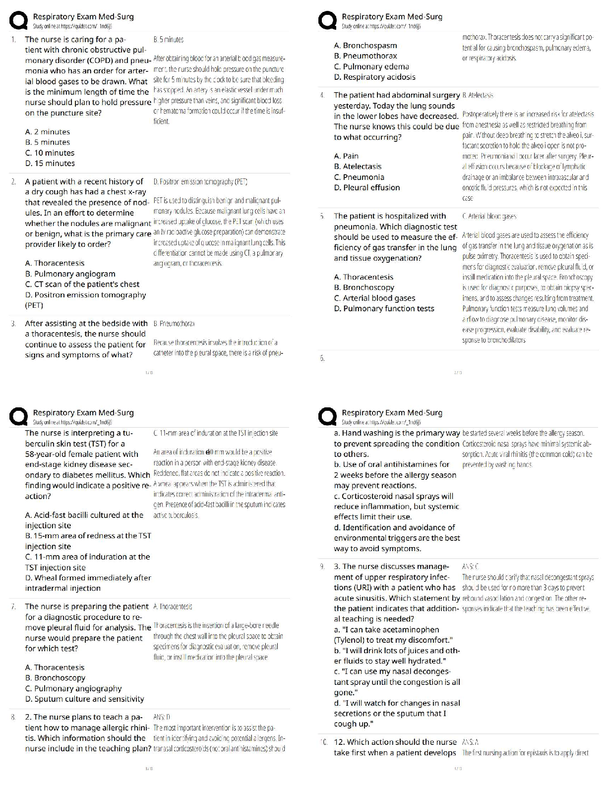Respiratory Nursing Exam Prep Lewis Med Surg 12th Ed 2026 IMG-1