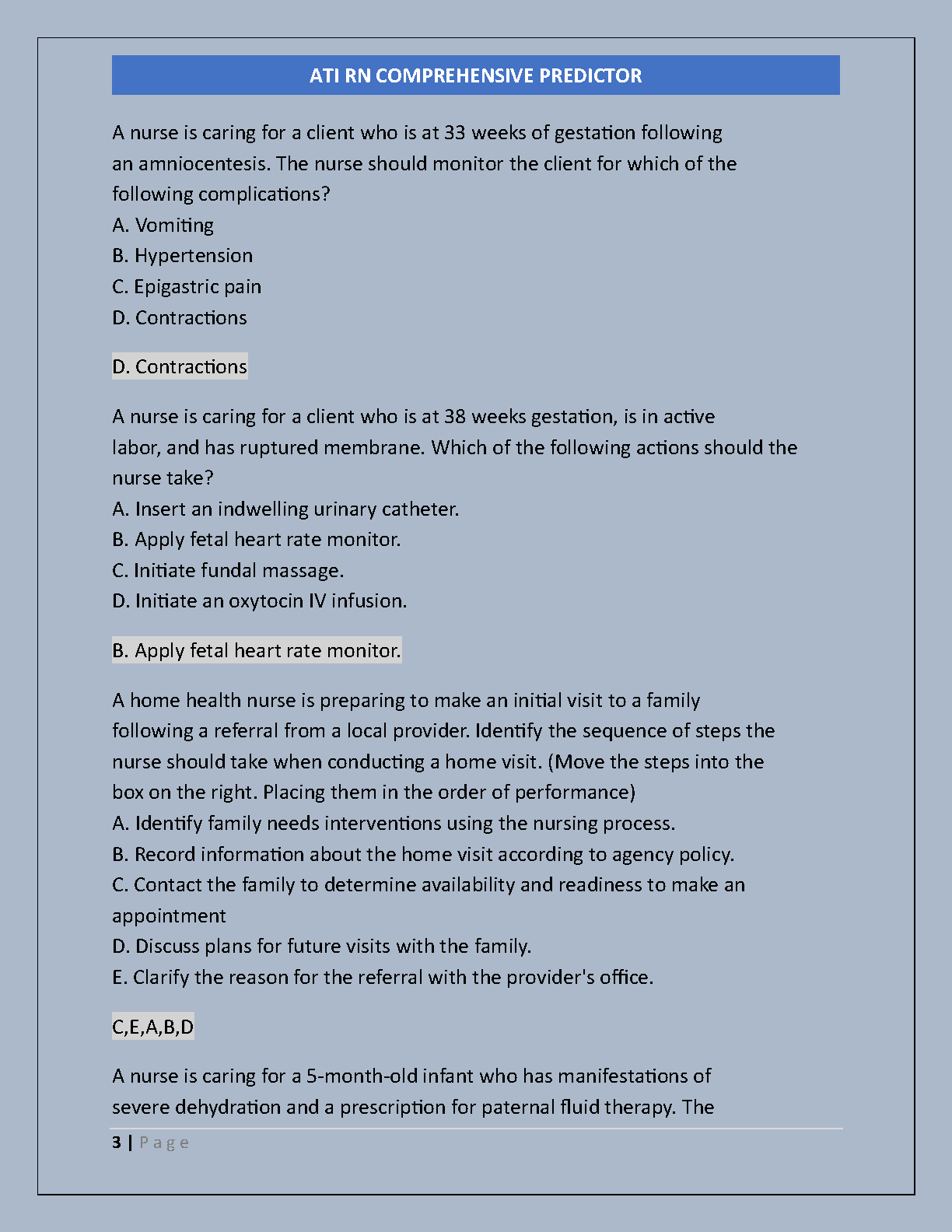 ATI RN NCLEX NGN Exam Prep 2026: 180 Verified Q&A IMG-3