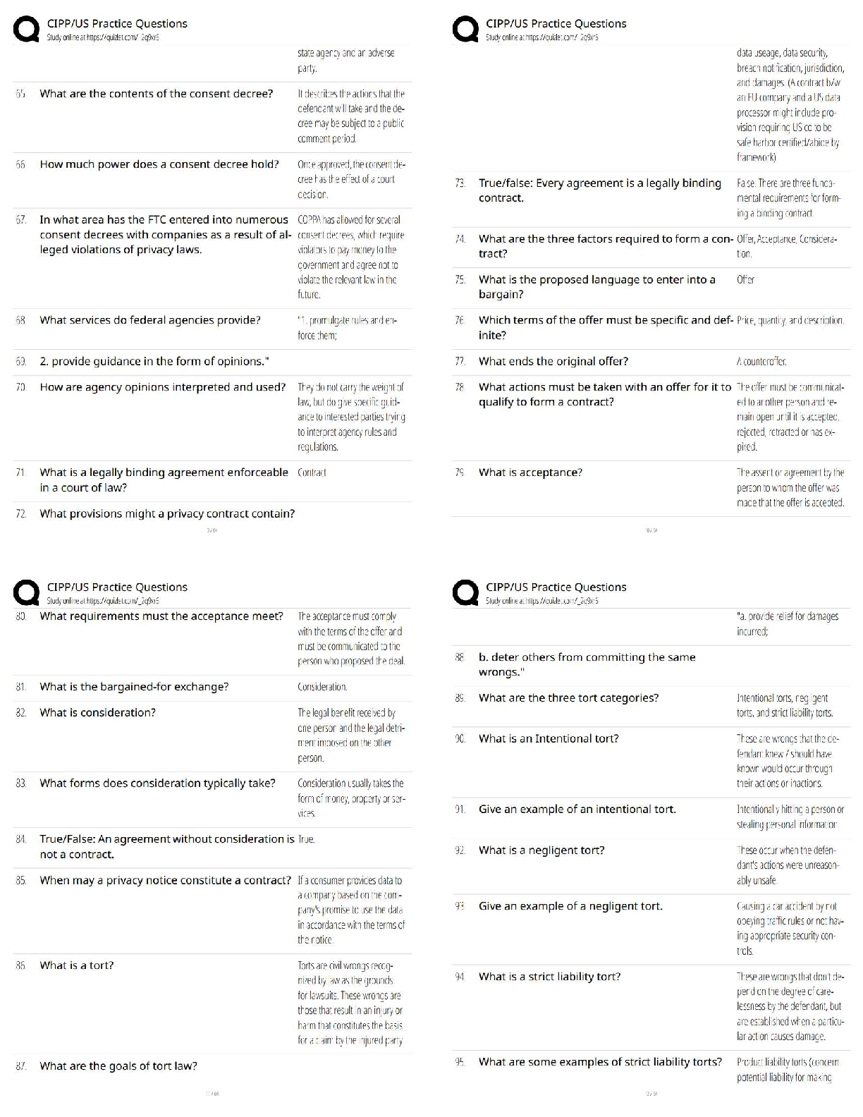 CIPP/US Exam Prep 2026 2027 Practice Qs and Answers Guide IMG-3