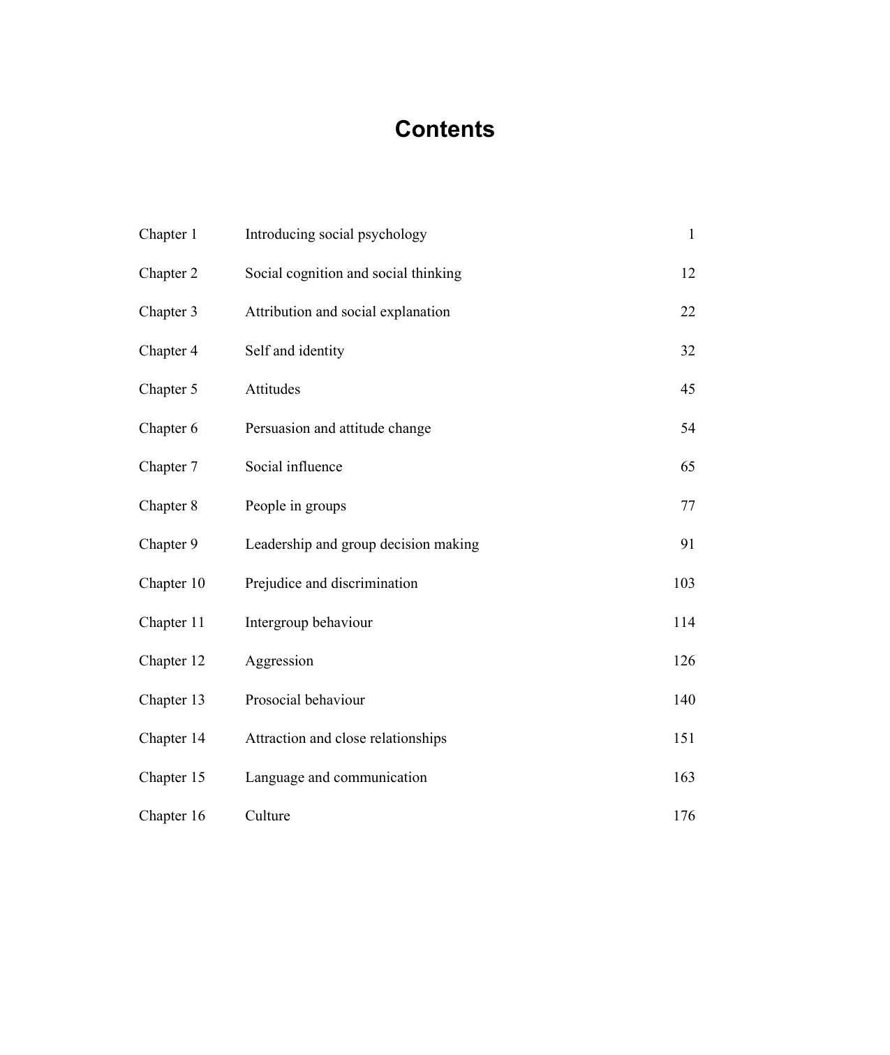 Social Psychology 9th Edition Instructor Manual
