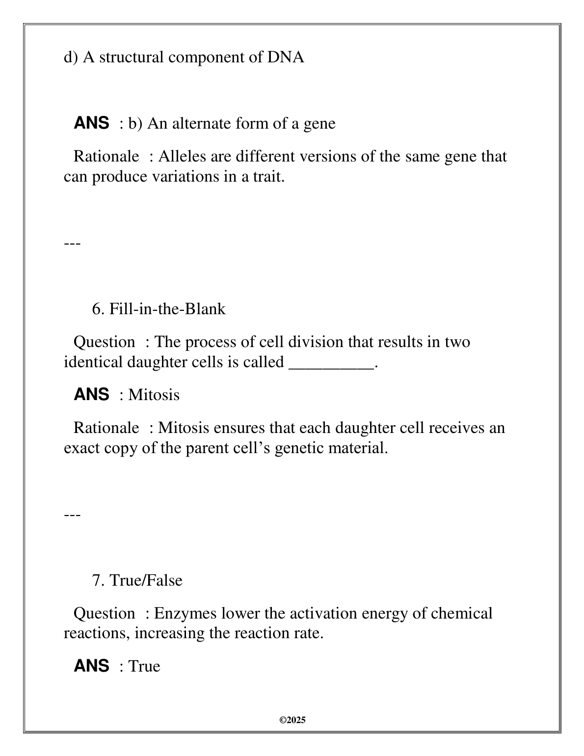 WGU C190 Bio 1010 Intro Biology FA Test Bank 2025/26 IMG-1