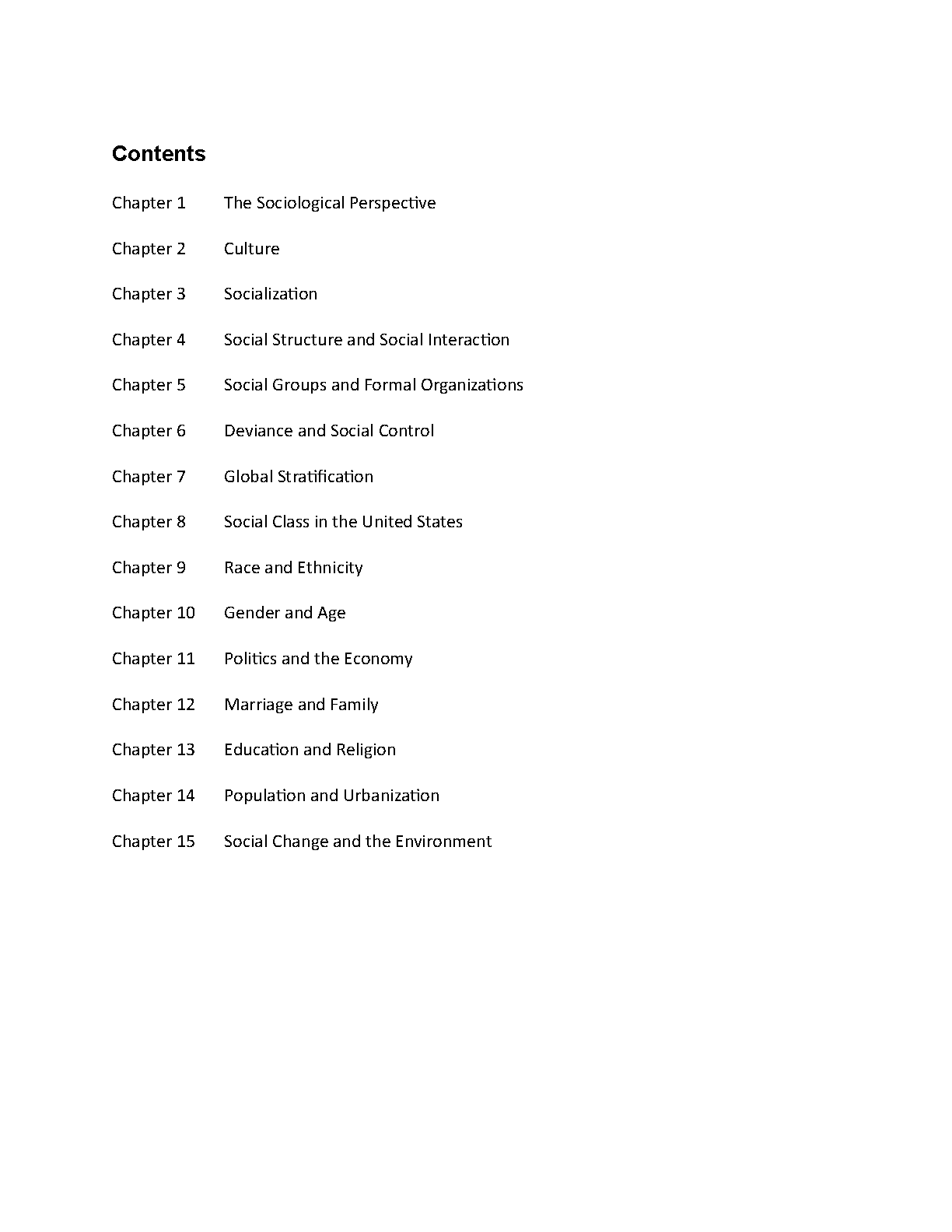 Essentials of Sociology Test Bank Henslin 14th Ed Solutions