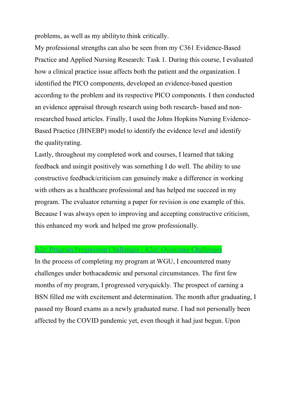 WGU C493 Task 2 Portfolio Graded Passed with Distinction IMG-1