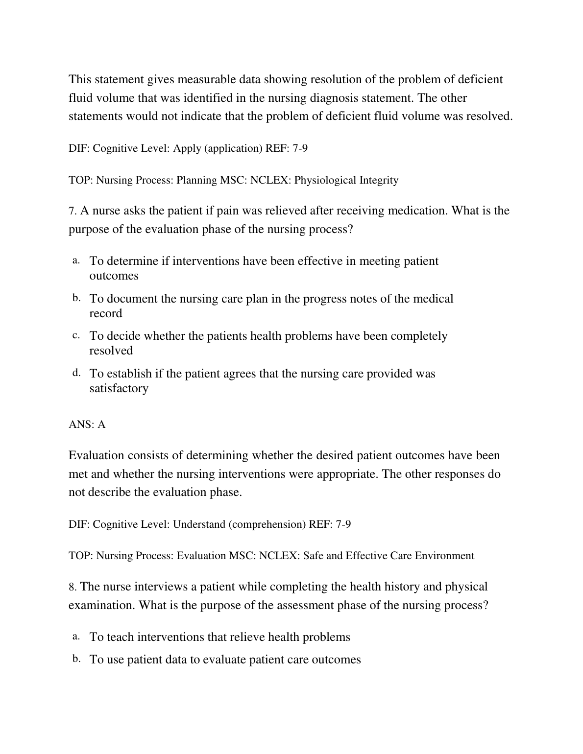 Lewis Med Surg Test Bank 2026 NCLEX Prep