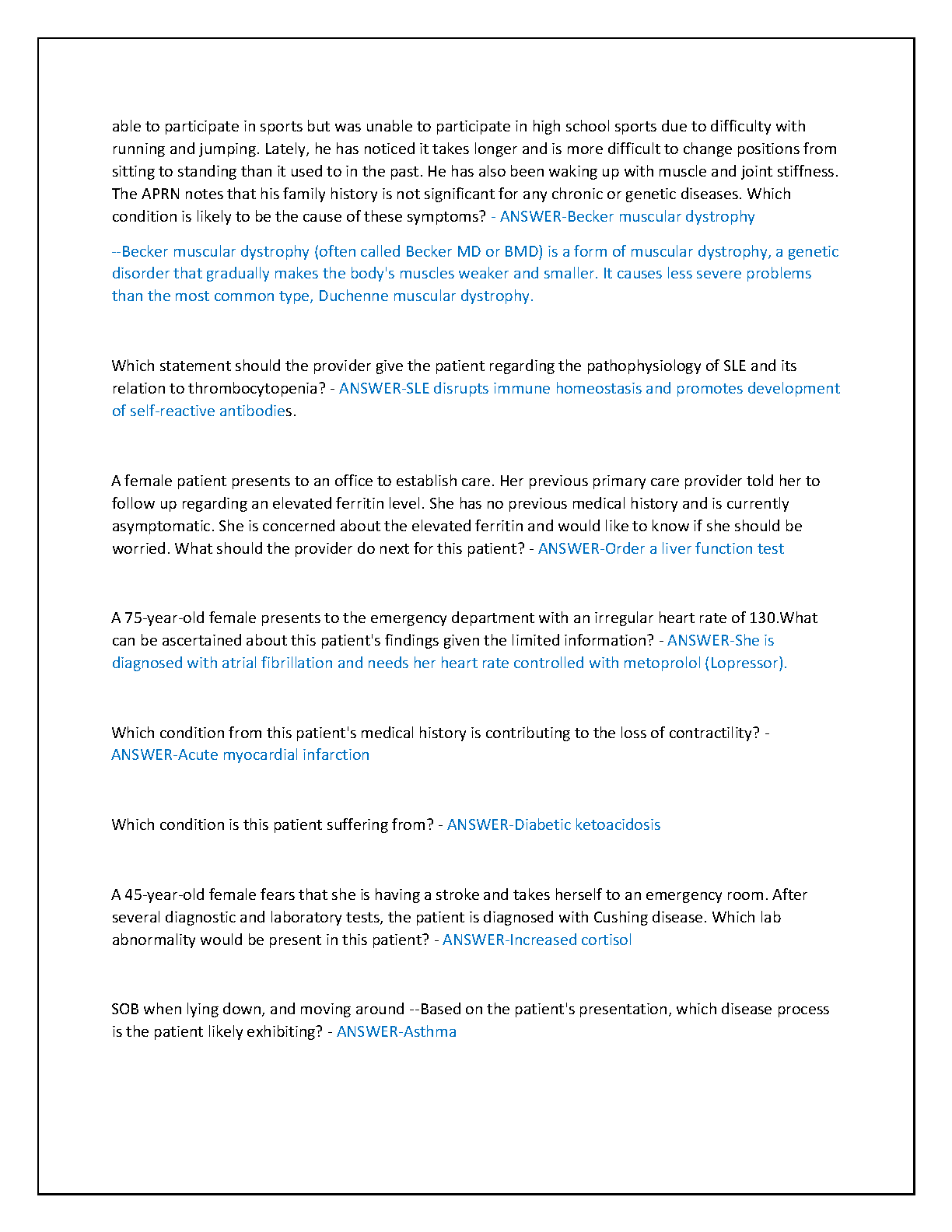 WGU D027 OA Test Bank 2025 with Answers