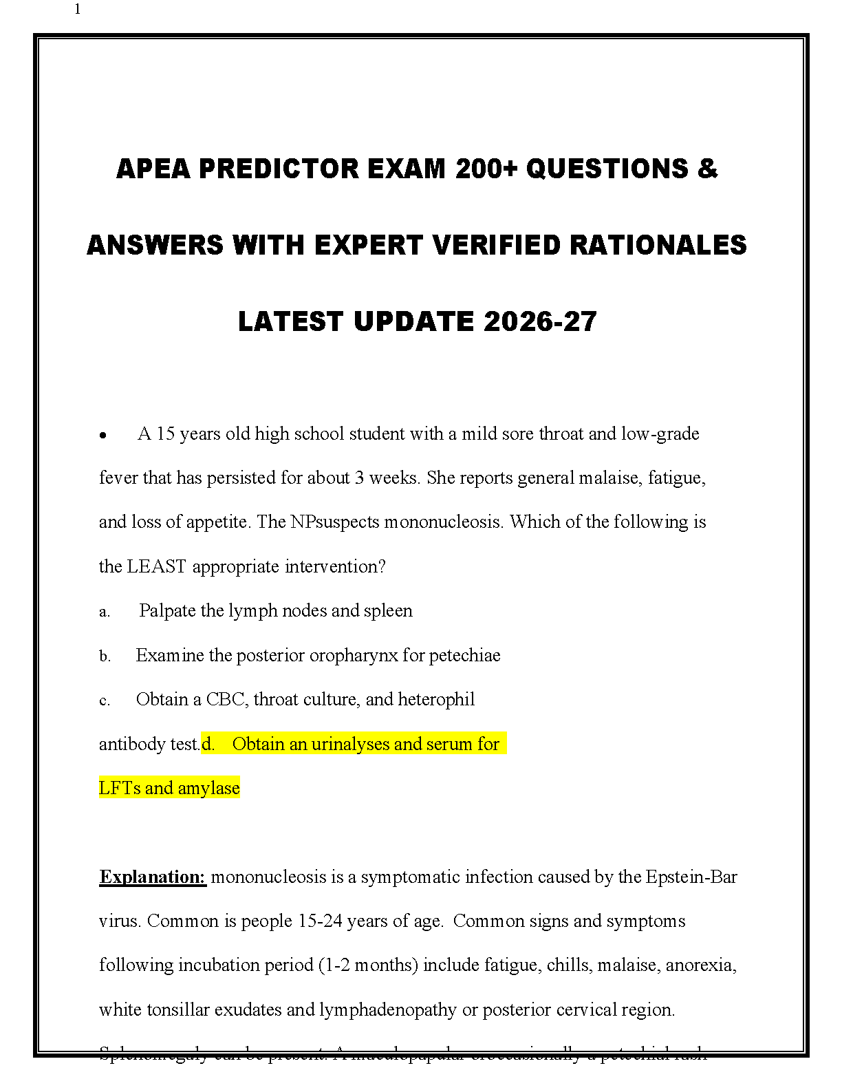 APEA Predictor Exam Prep 2026/2027 | 200+ Question Bank with Answers