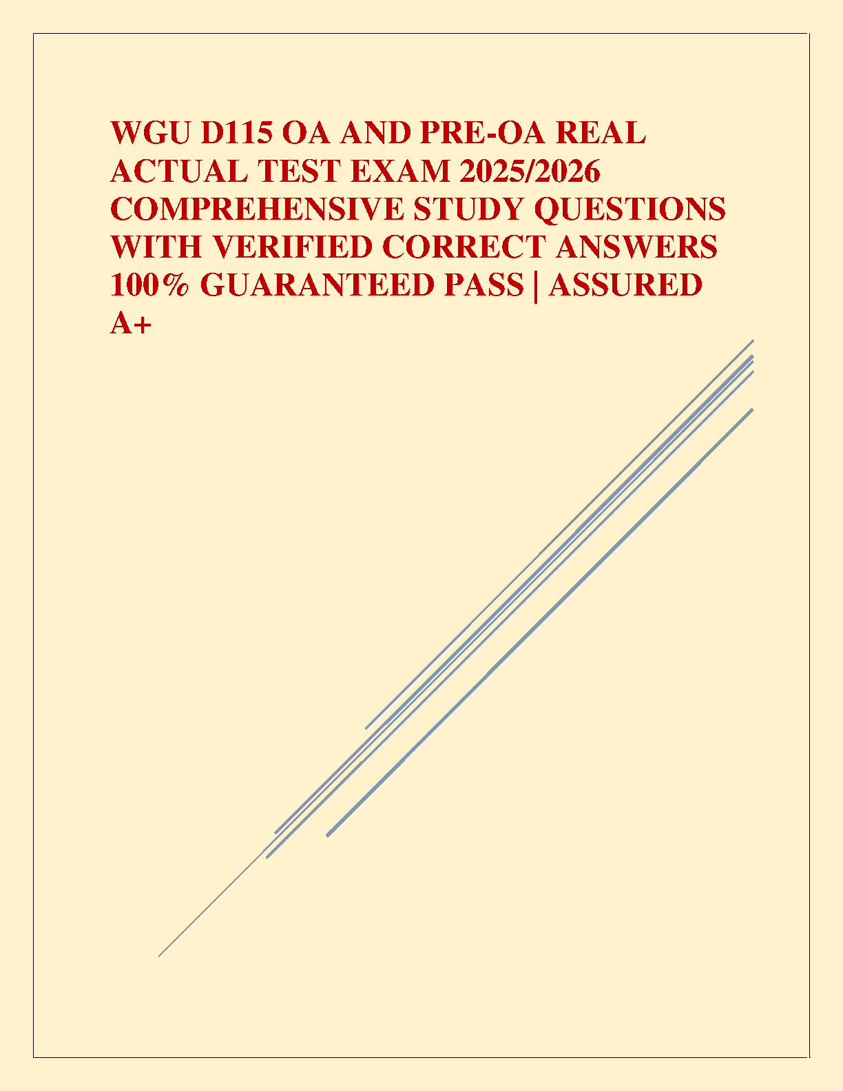 WGU D115 Digital Forensics Test Bank and Verified Exam Questions IMG-1