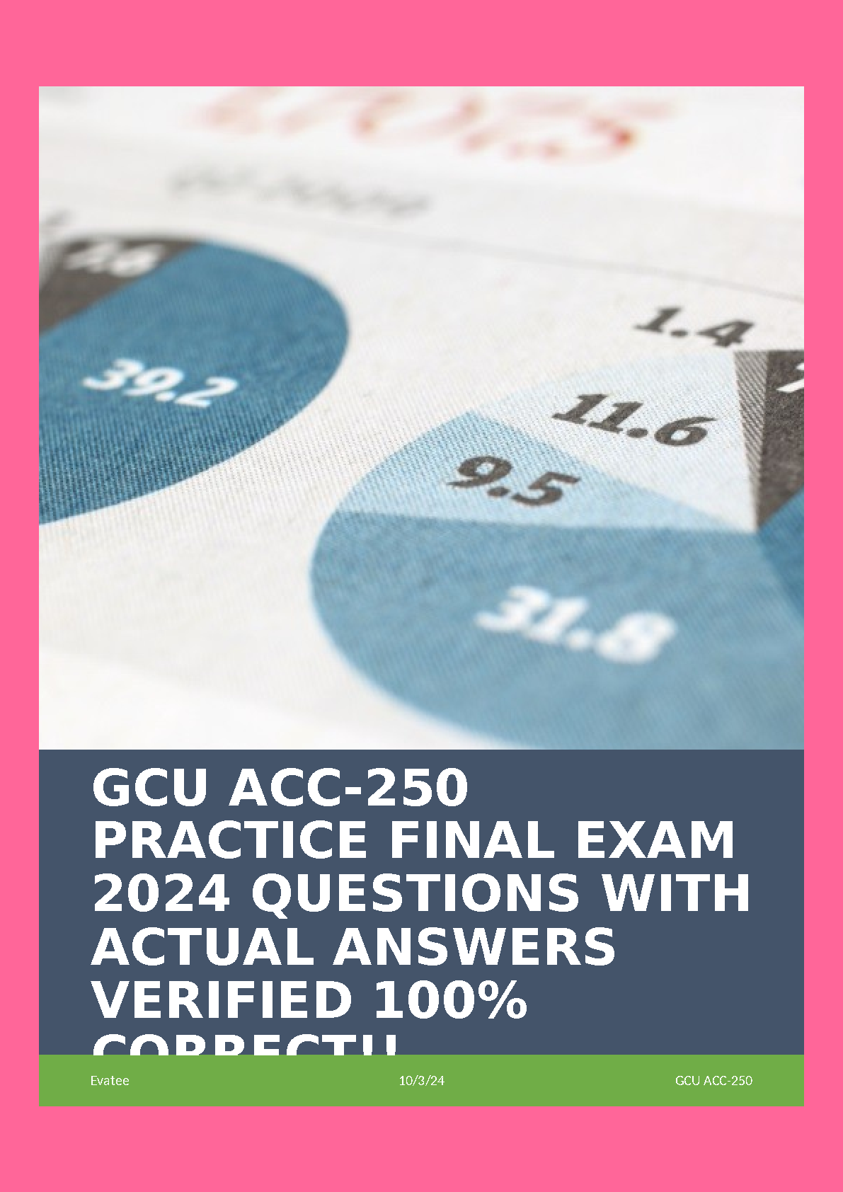 GCU ACC-250 Practice Final Exam 2026/27 Verified Q&A IMG-1