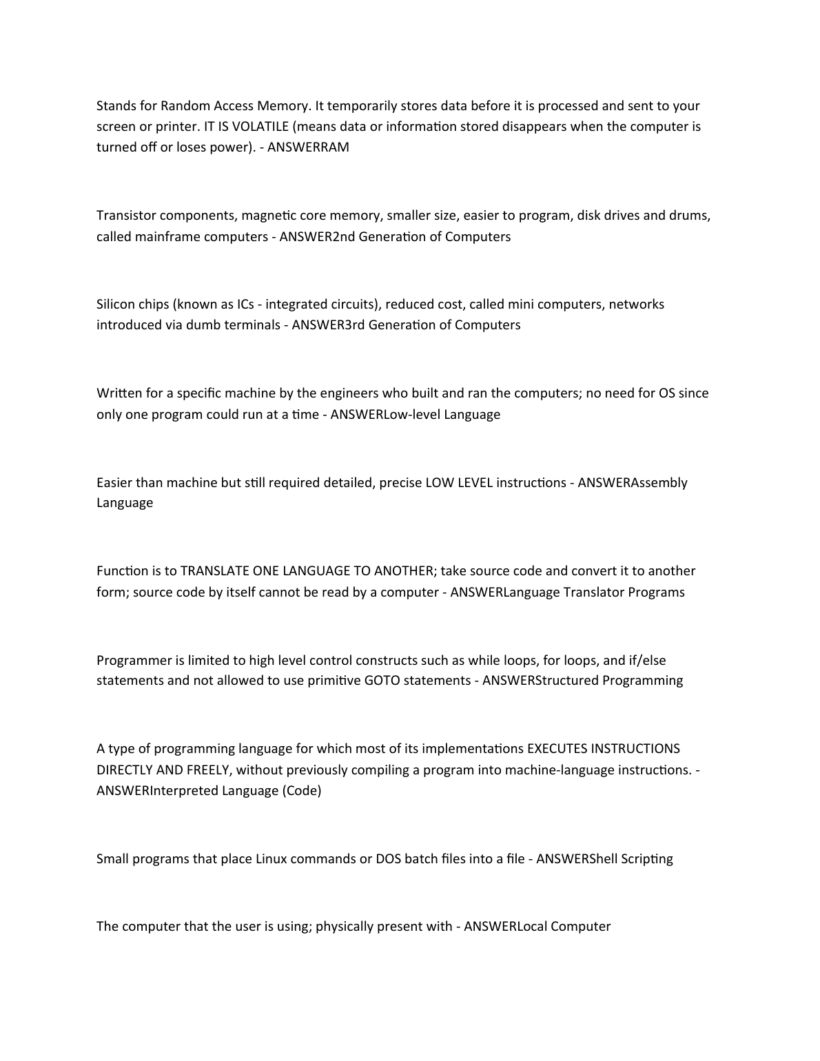 WGU C182 IT Objective Assessment Questions and Answers IMG-1