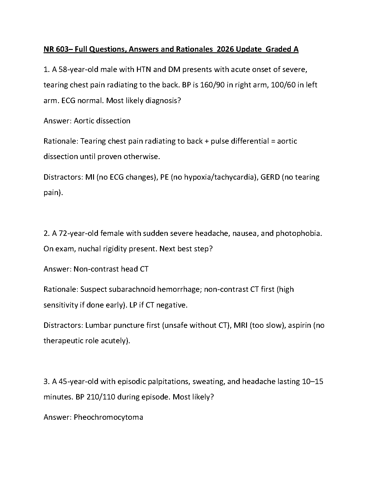 Medical Case Study Test Bank 2026/2027 IMG-1