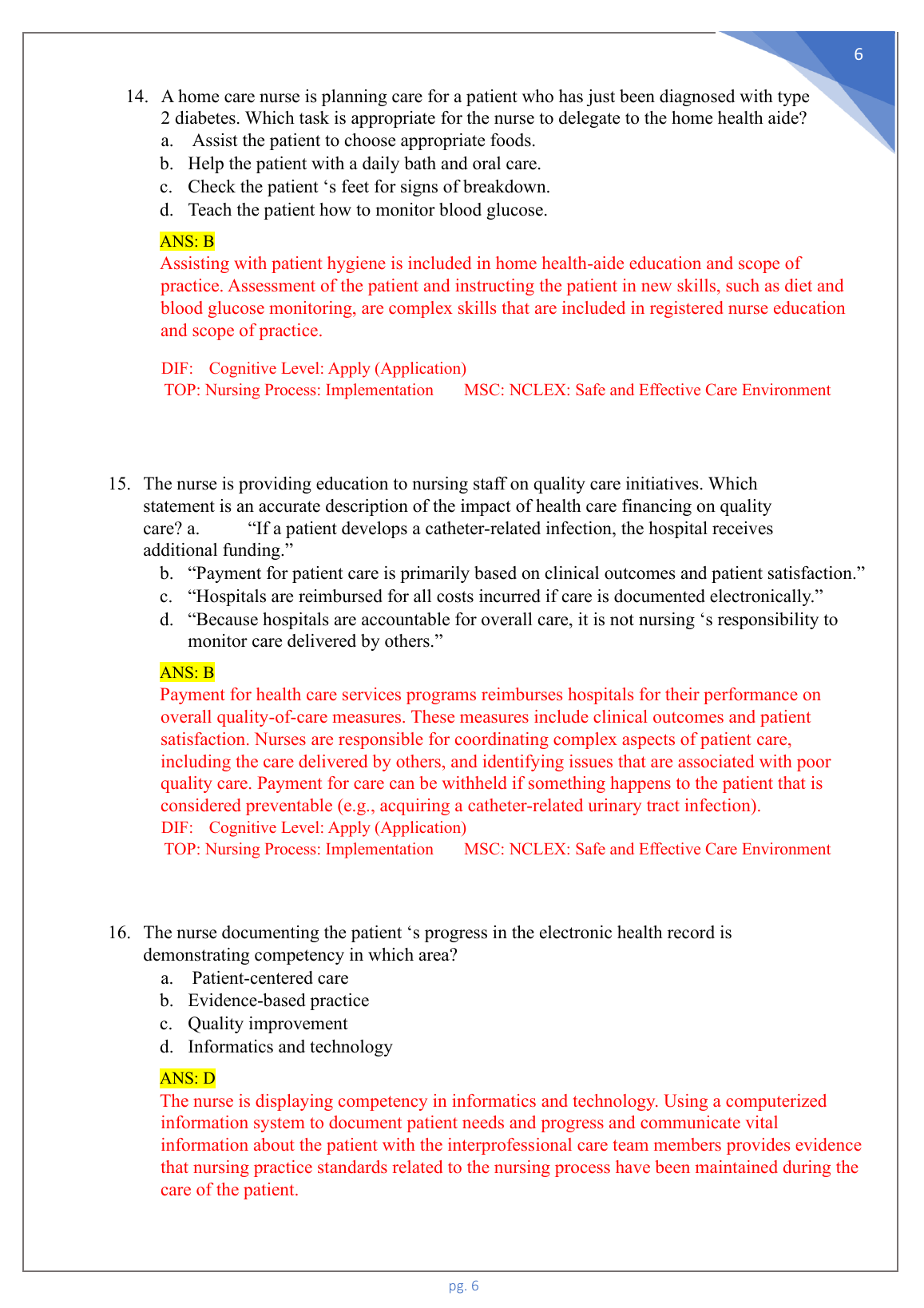 Lewis Med Surg Nursing 12e Test Bank 2026/27 IMG-3
